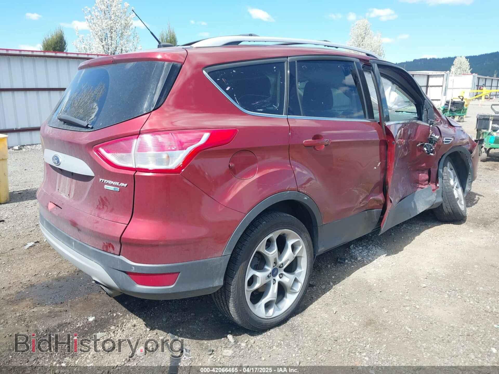 2014 FORD ESCAPE - VIN: 1FMCU9J91EUB53601 - Фото 4