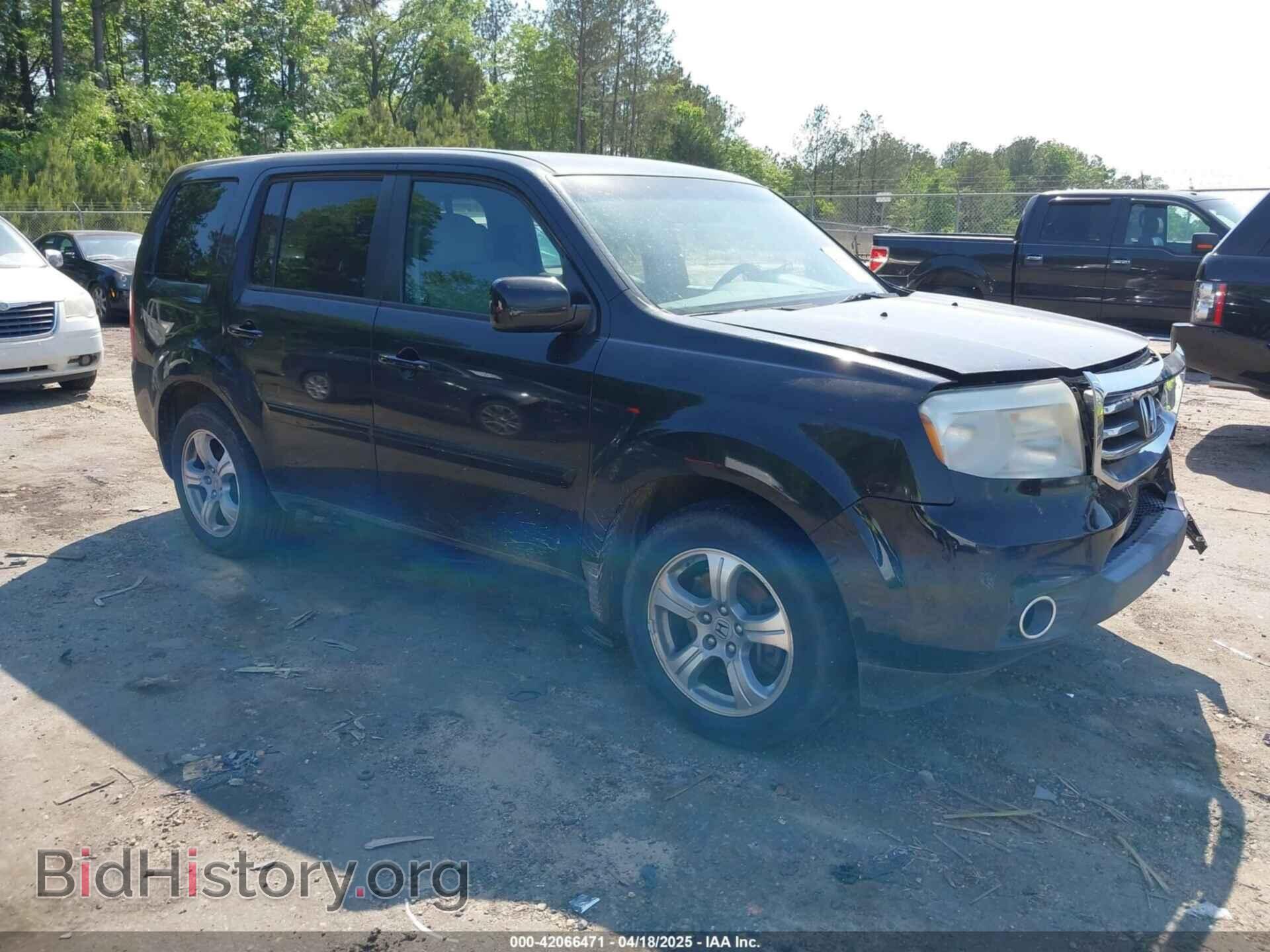 Фотография 5FNYF4H47CB046253 - HONDA PILOT 2012