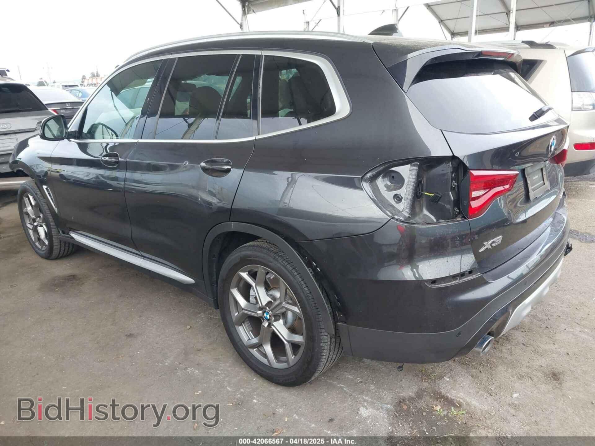 2021 BMW X3 - VIN: 5UXTY3C01M9E48706 - Фото 3