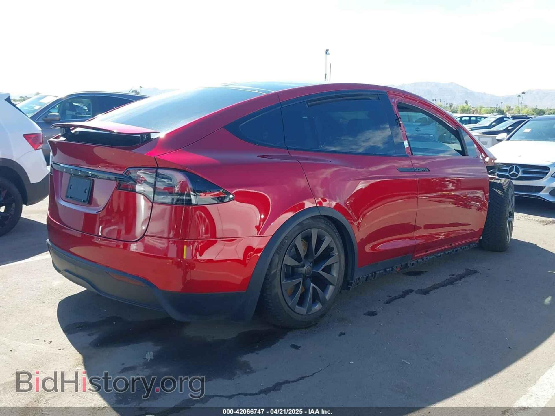 2023 TESLA MODEL X - VIN: 7SAXCBE52PF416278 - Фото 4