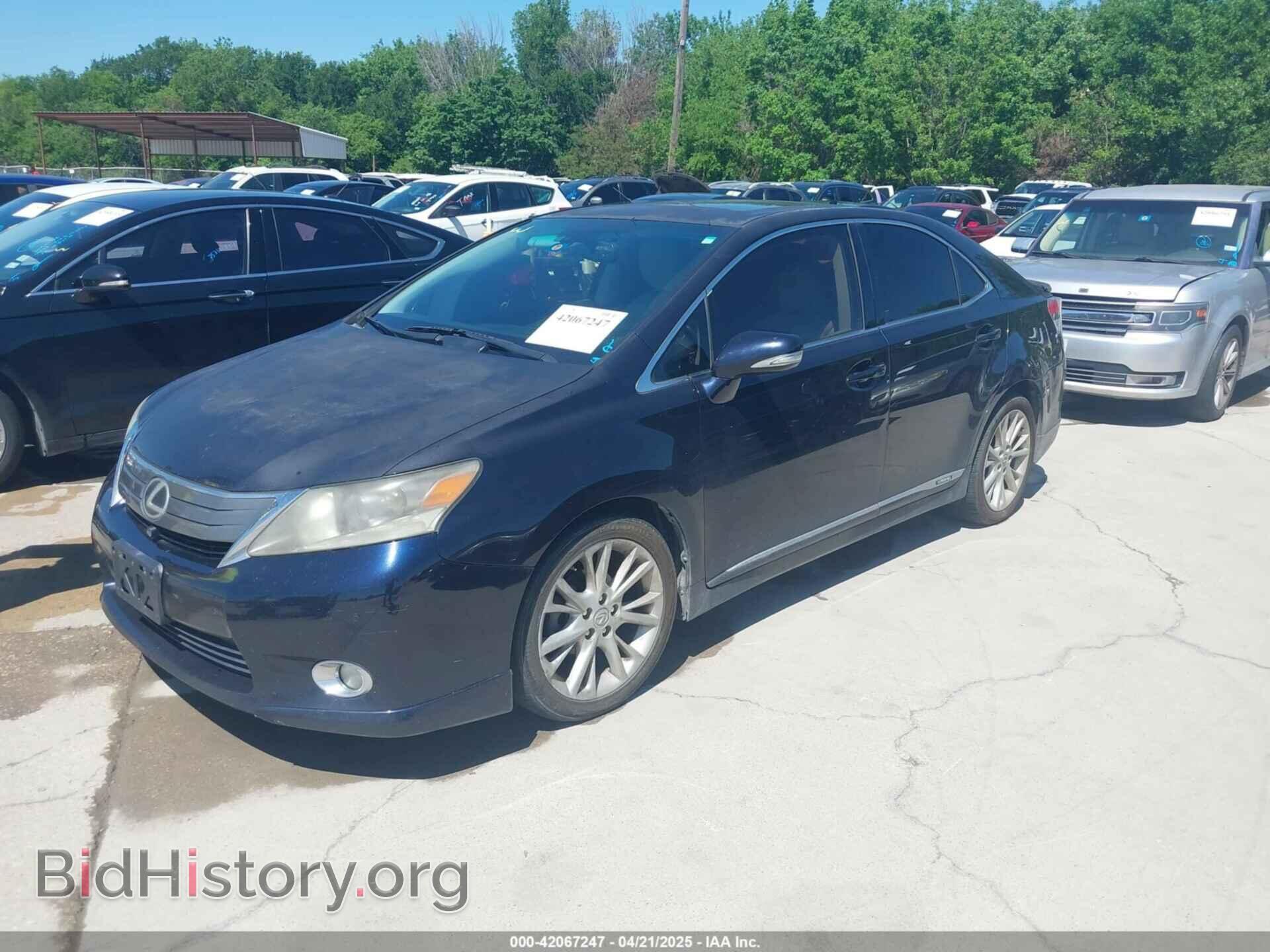 2010 LEXUS HS 250H - VIN: JTHBB1BAXA2000929 - Фото 2
