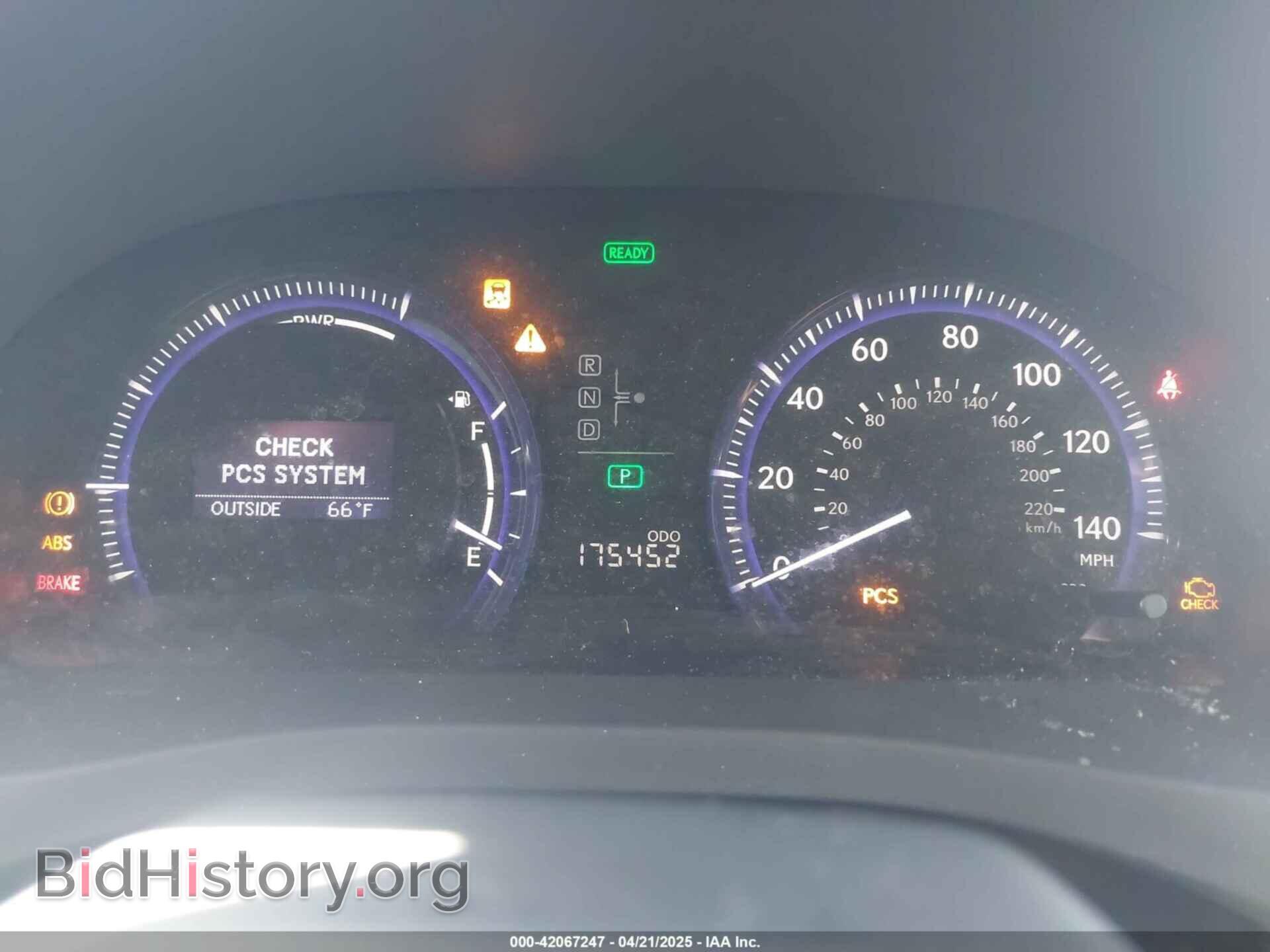2010 LEXUS HS 250H - VIN: JTHBB1BAXA2000929 - Фото 7