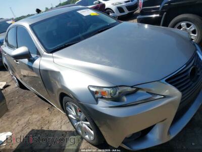 2014 Lexus IS 250, серый — VIN JTHBF1D20E5043111, IAAI