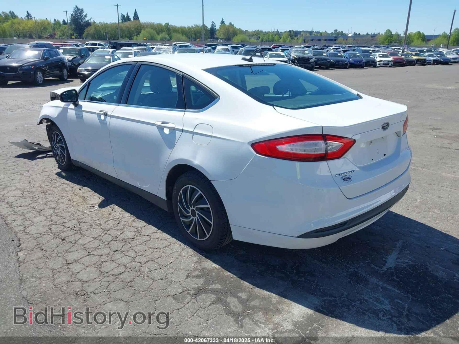 2013 FORD FUSION - VIN: 3FA6P0G75DR291082 - Фото 3