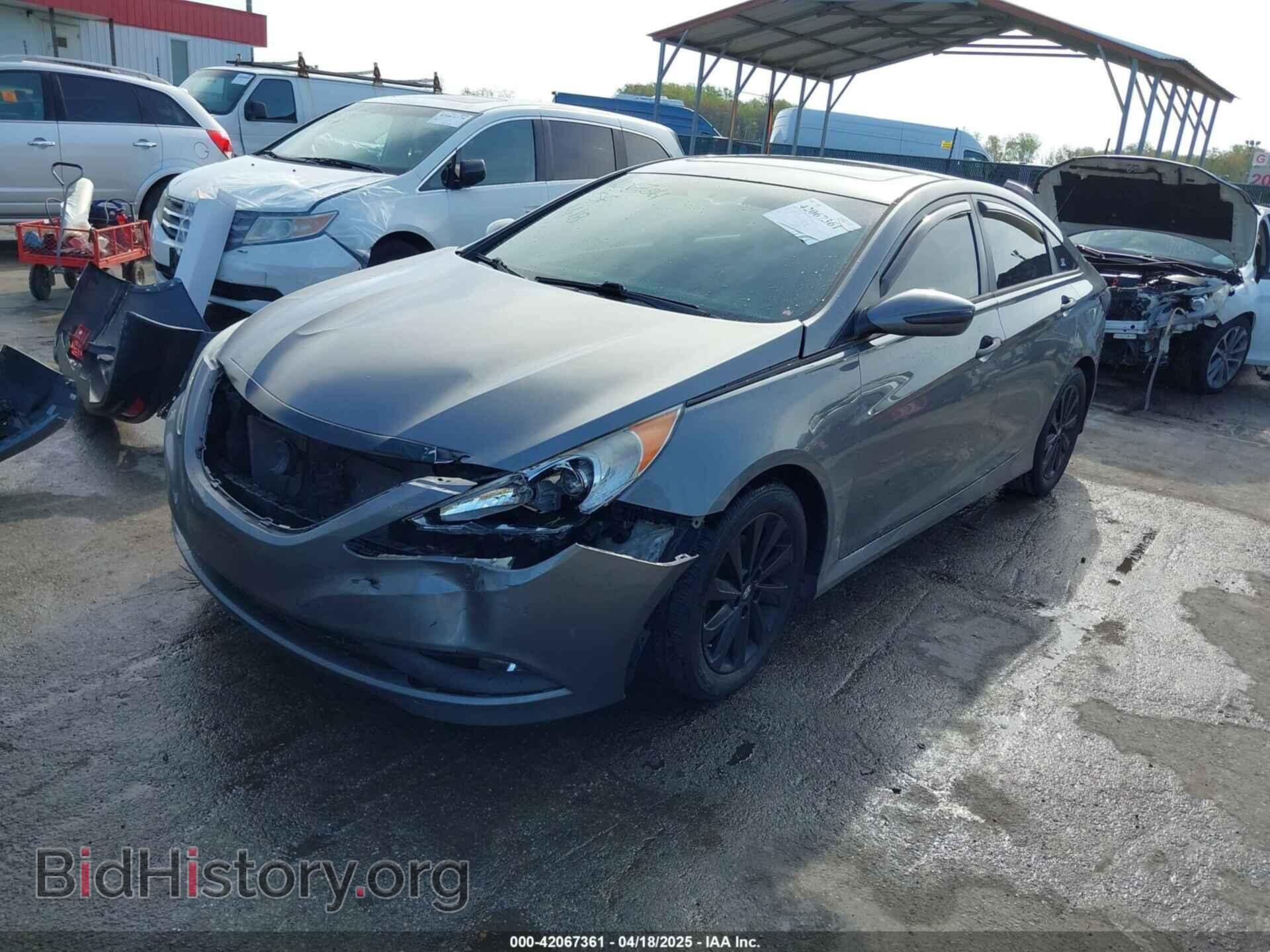 2014 HYUNDAI SONATA - VIN: 5NPEC4AC0EH878079 - Фото 2