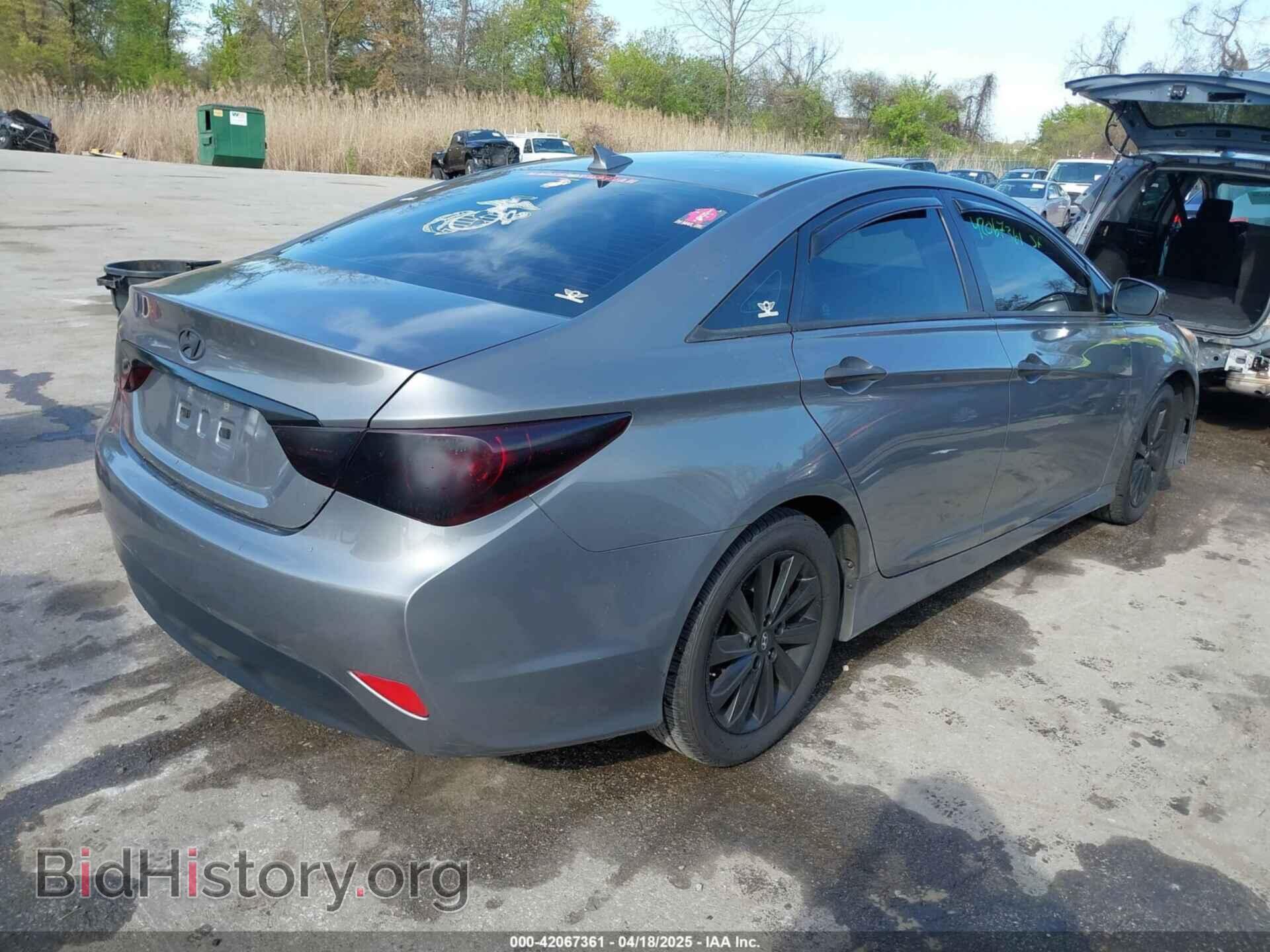 2014 HYUNDAI SONATA - VIN: 5NPEC4AC0EH878079 - Фото 4