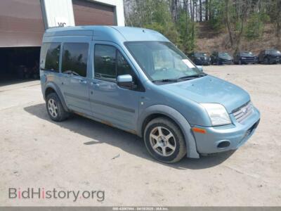 2012 Ford TRANSIT CONNECT XLT Premium, light blue — VIN NM0KS9CN0CT080785, IAAI