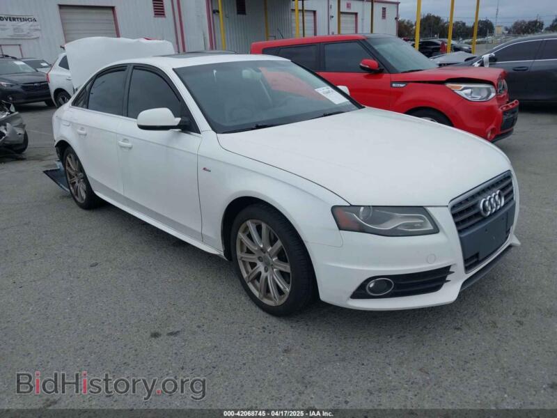 2012 Audi A4 2.0T Premium (VIN WAUEFAFL3CA111293) — photo 1 of 17, IAAI, damage: rear