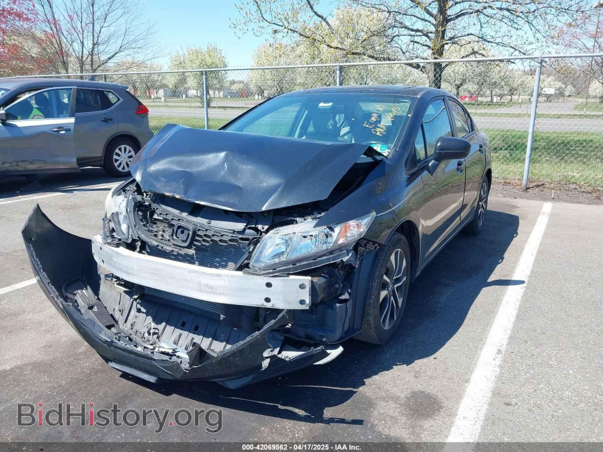 2015 HONDA CIVIC - VIN: 19XFB2F83FE244237 - Фото 2