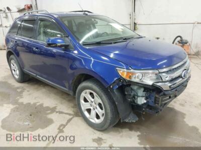 2013 Ford EDGE SEL, синий — VIN 2FMDK4JC8DBA72060, IAAI