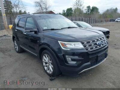 2017 Ford EXPLORER Limited, черный — VIN 1FM5K8F83HGB81976, IAAI