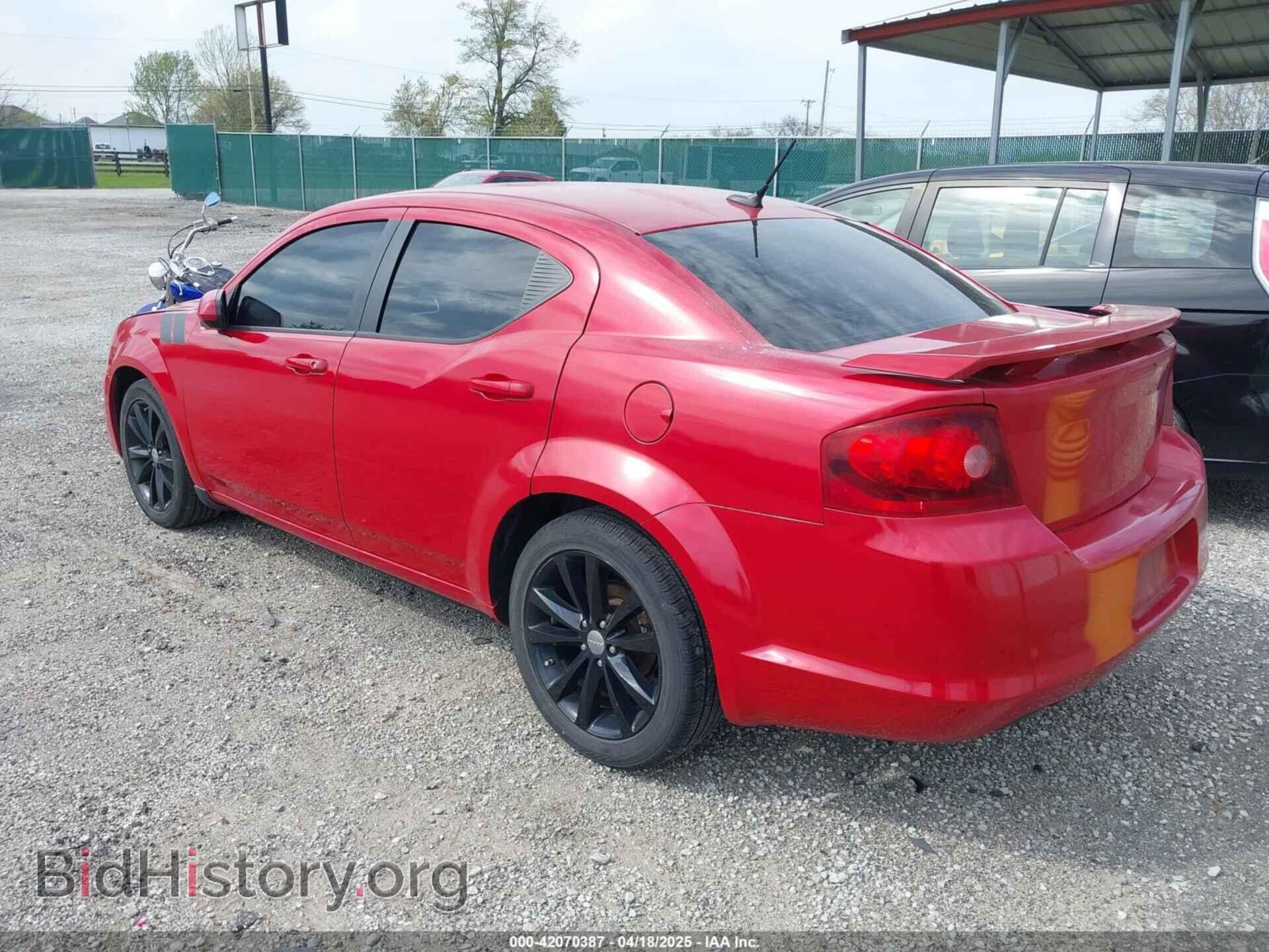 2014 DODGE AVENGER - VIN: 1C3CDZBG6EN163881 - Фото 3