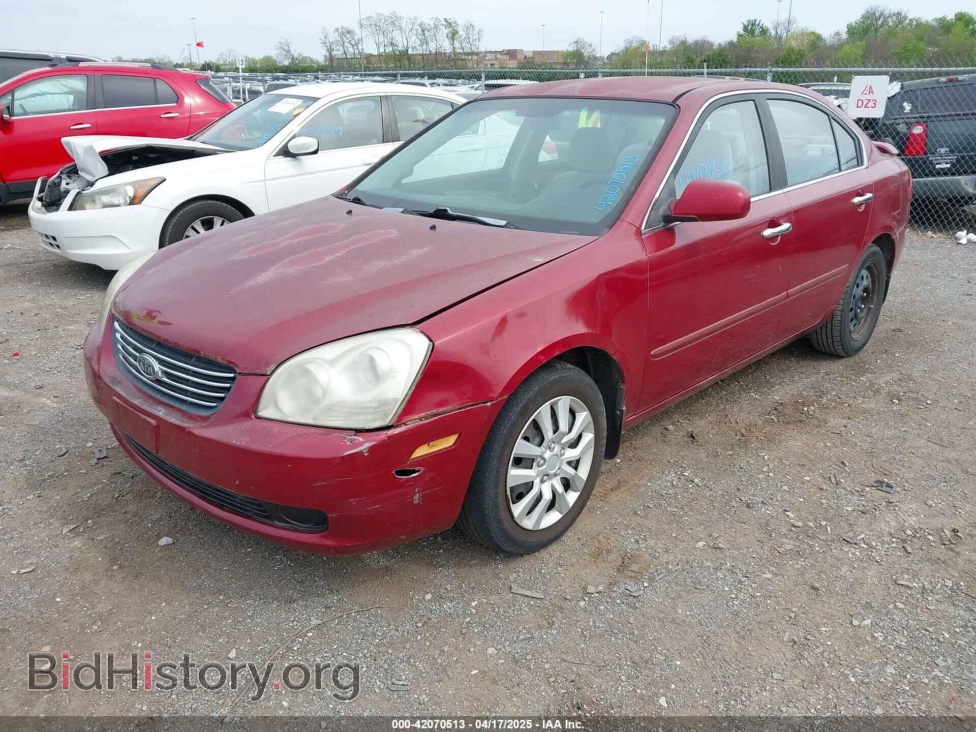 2007 KIA OPTIMA - VIN: KNAGE123775118716 - Photo 2