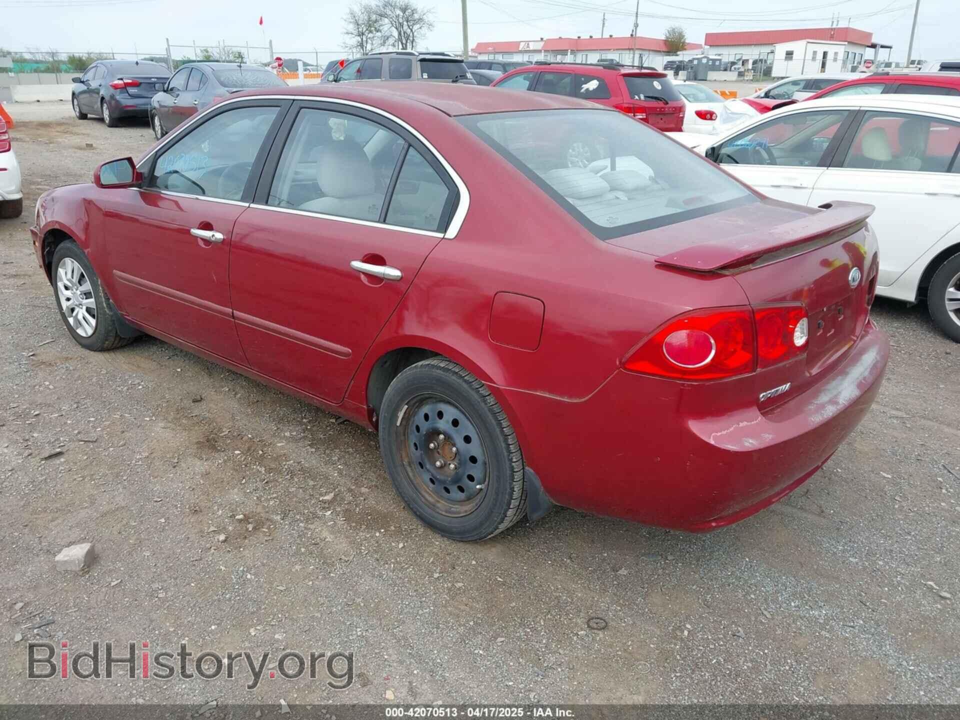 2007 KIA OPTIMA - VIN: KNAGE123775118716 - Photo 3