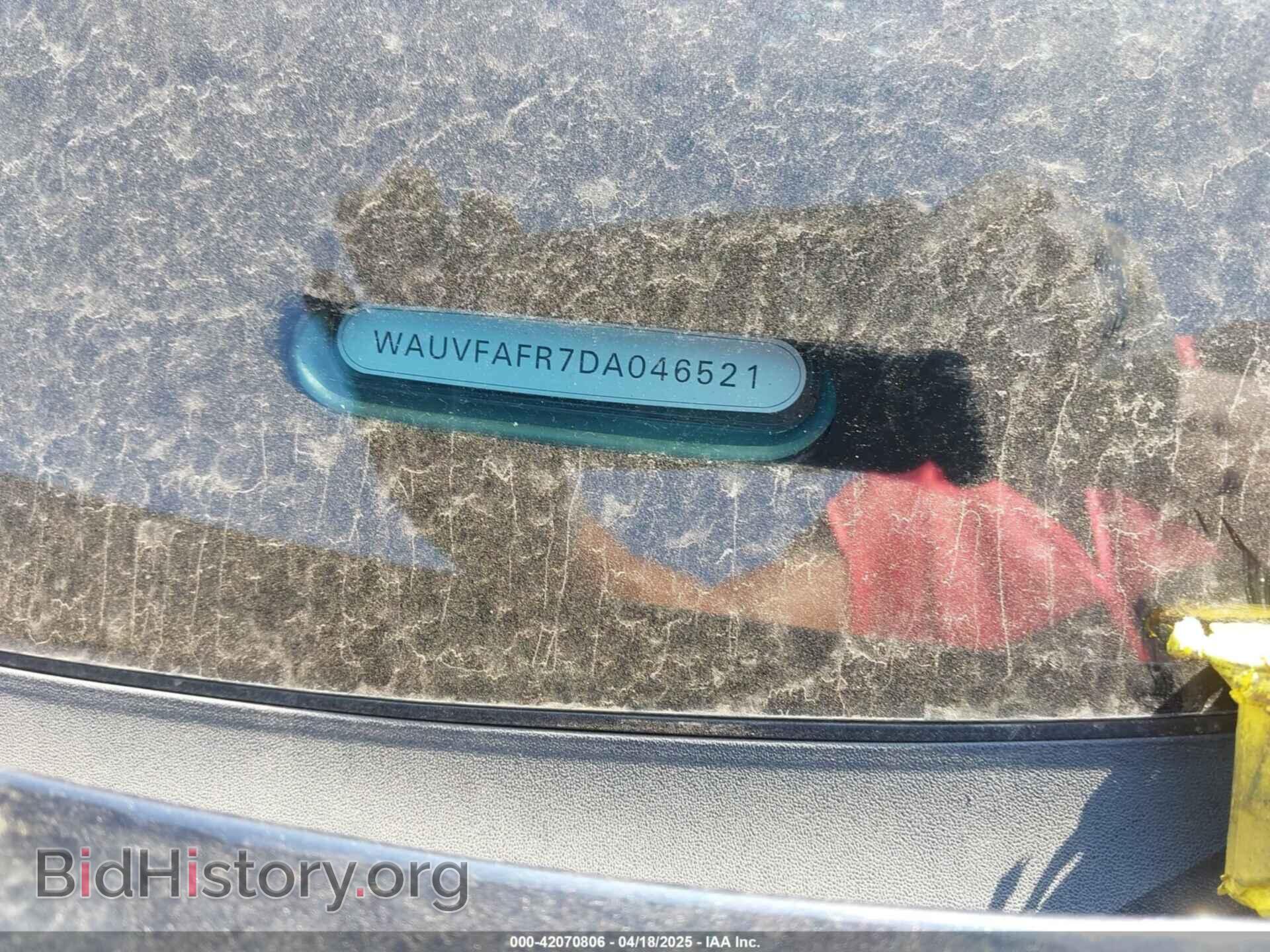 2013 AUDI A5 - VIN: WAUVFAFR7DA046521 - Фото 9