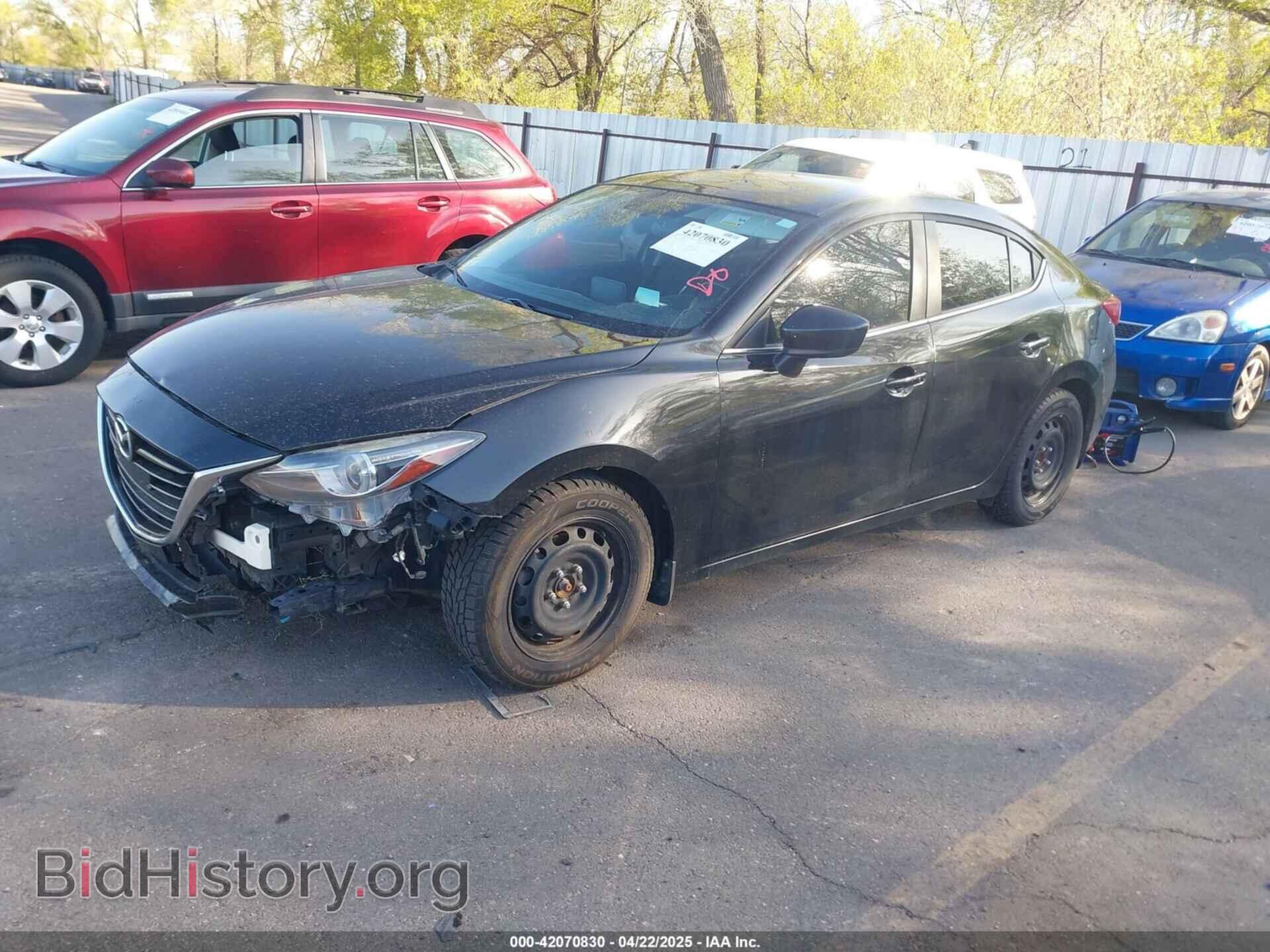 2014 MAZDA MAZDA3 - VIN: JM1BM1V36E1202848 - Фото 2