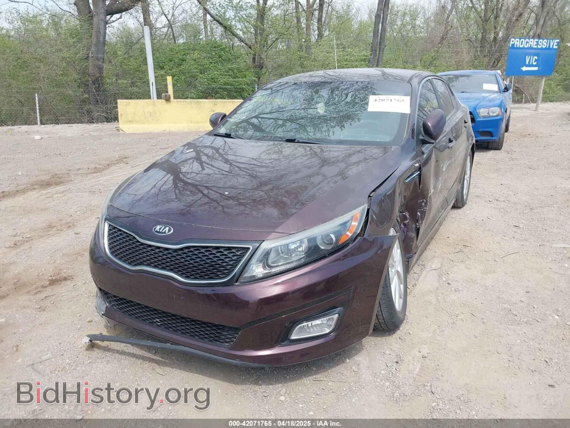 2014 KIA OPTIMA - VIN: 5XXGN4A77EG338455 - Фото 2