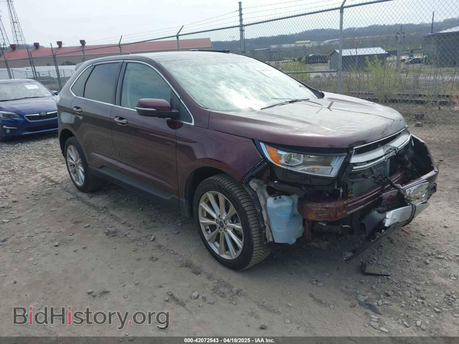 Photo 2FMPK4K81HBB51275 - FORD EDGE 2017