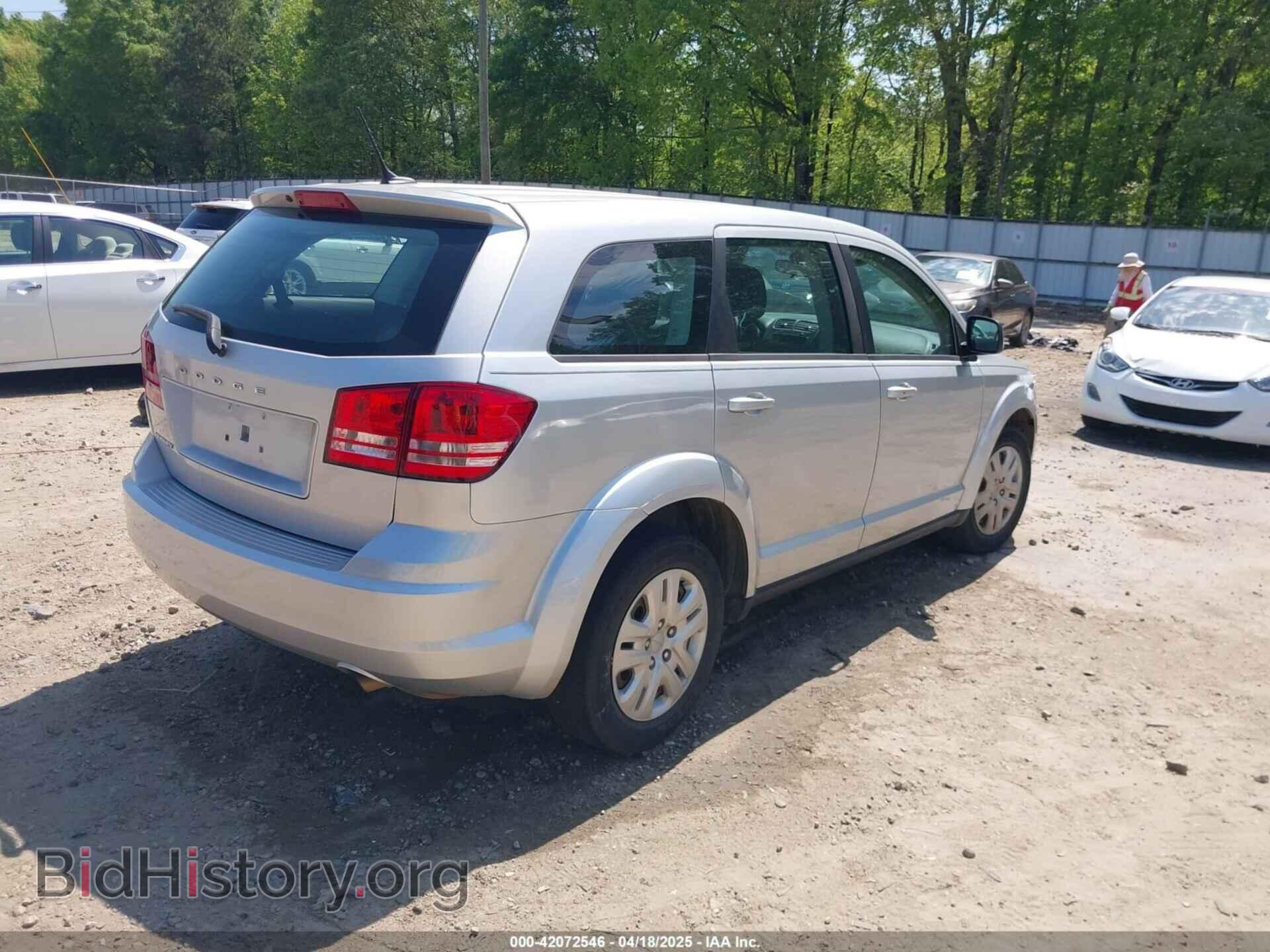 2014 DODGE JOURNEY - VIN: 3C4PDCAB5ET112789 - Фото 4