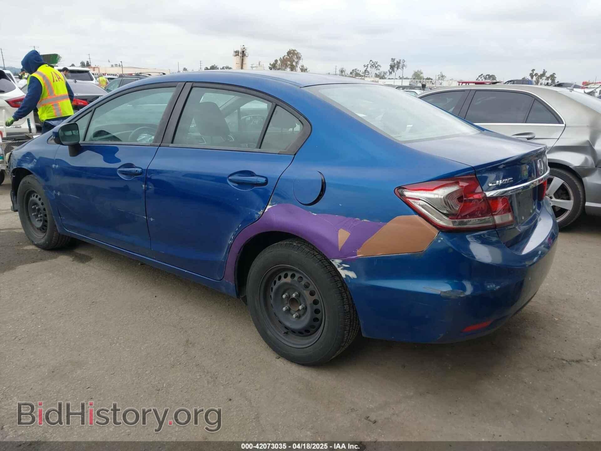 2014 HONDA CIVIC - VIN: 19XFB2F58EE226126 - Фото 3