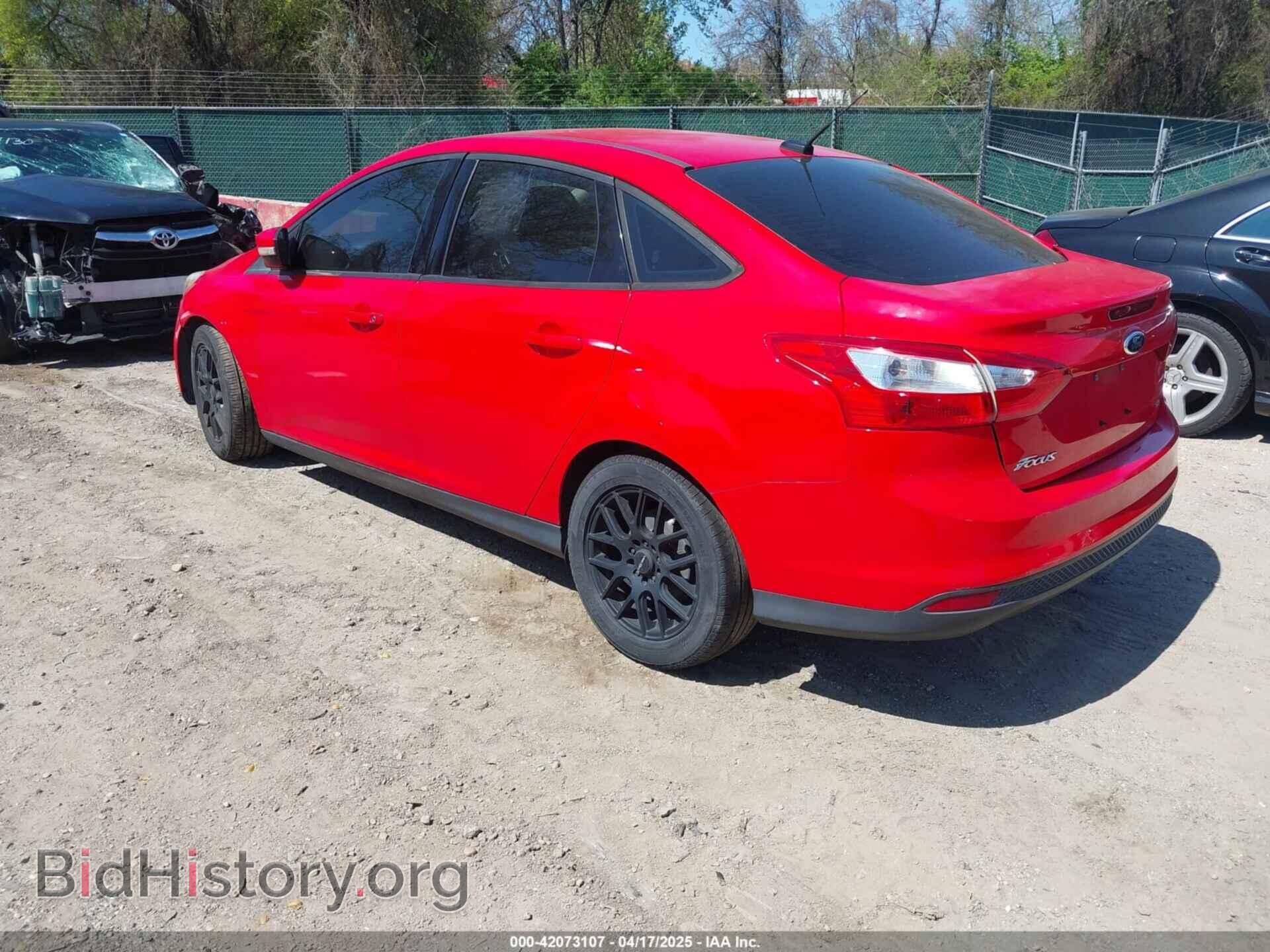 2014 FORD FOCUS - VIN: 1FADP3F2XEL164830 - Фото 3