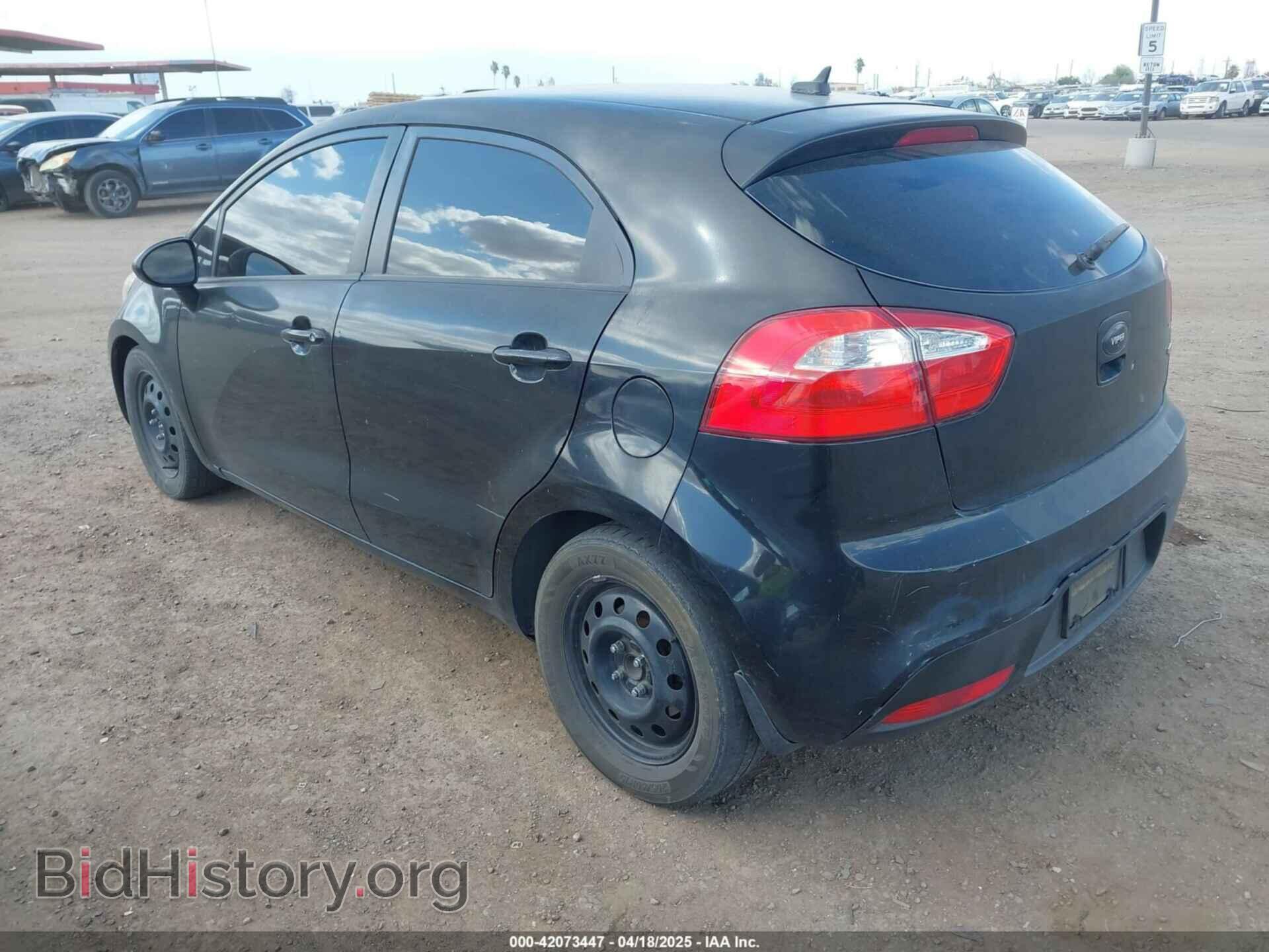 2013 KIA RIO - VIN: KNADM5A36D6301061 - Фото 3
