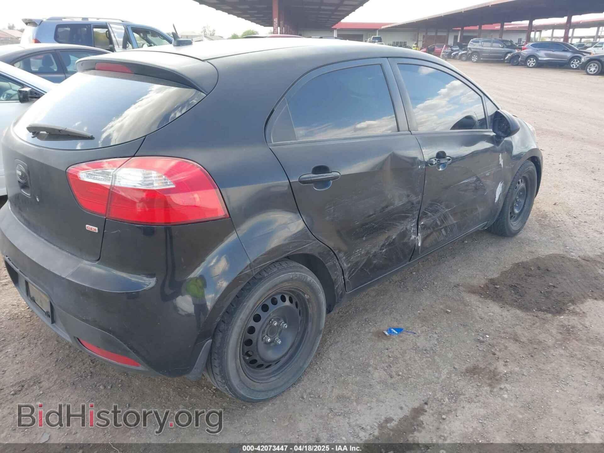 2013 KIA RIO - VIN: KNADM5A36D6301061 - Фото 4