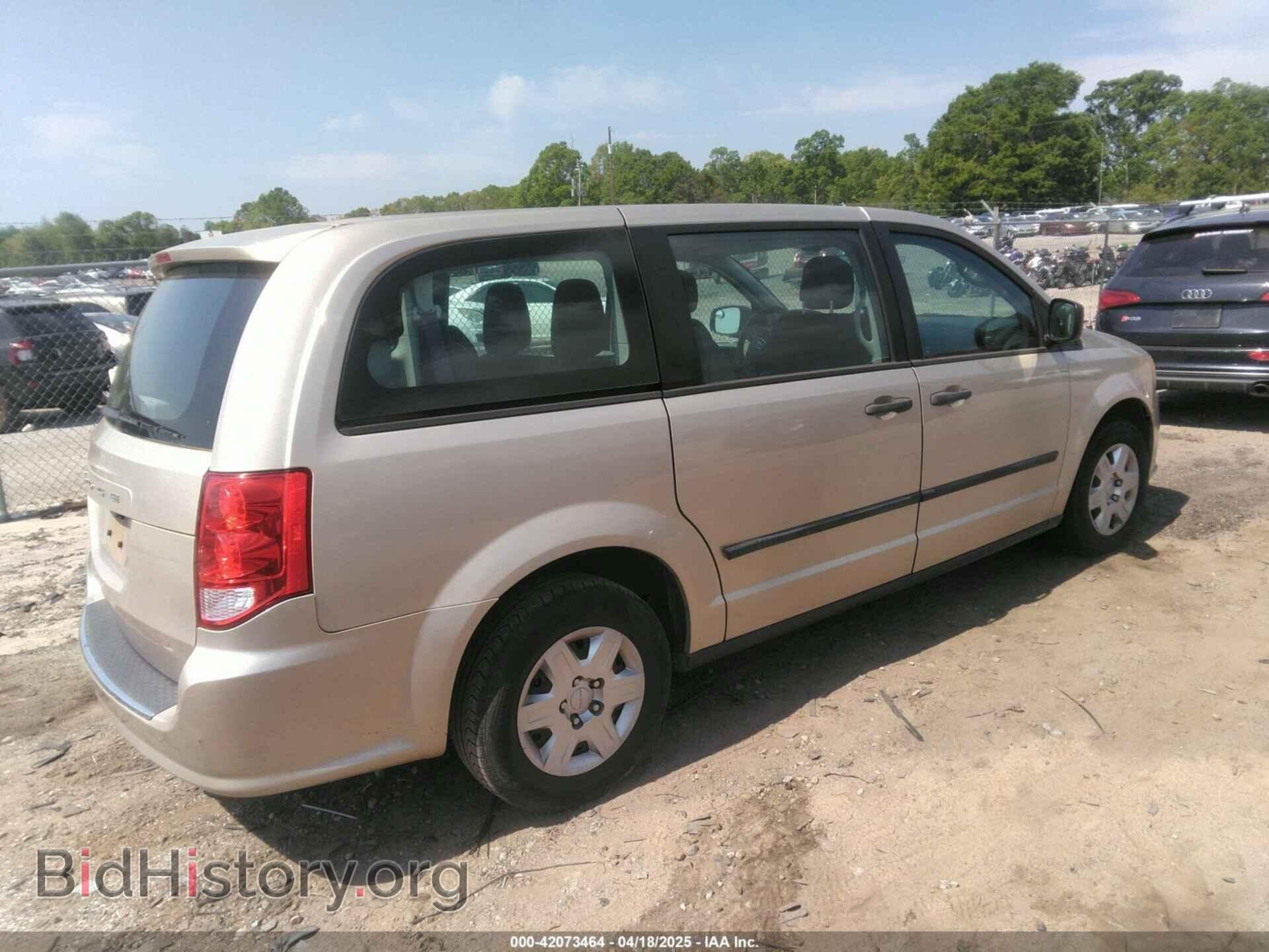 2013 DODGE GRAND CARAVAN - VIN: 2C4RDGBG4DR506196 - Фото 4