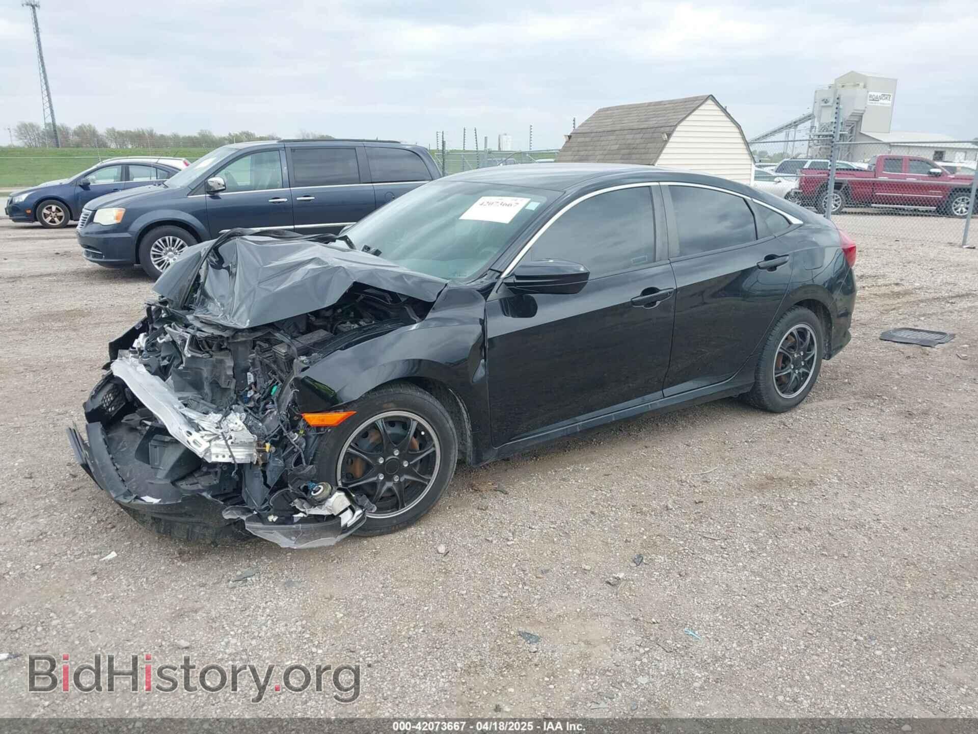 2017 HONDA CIVIC - VIN: 19XFC2F56HE067446 - Фото 2