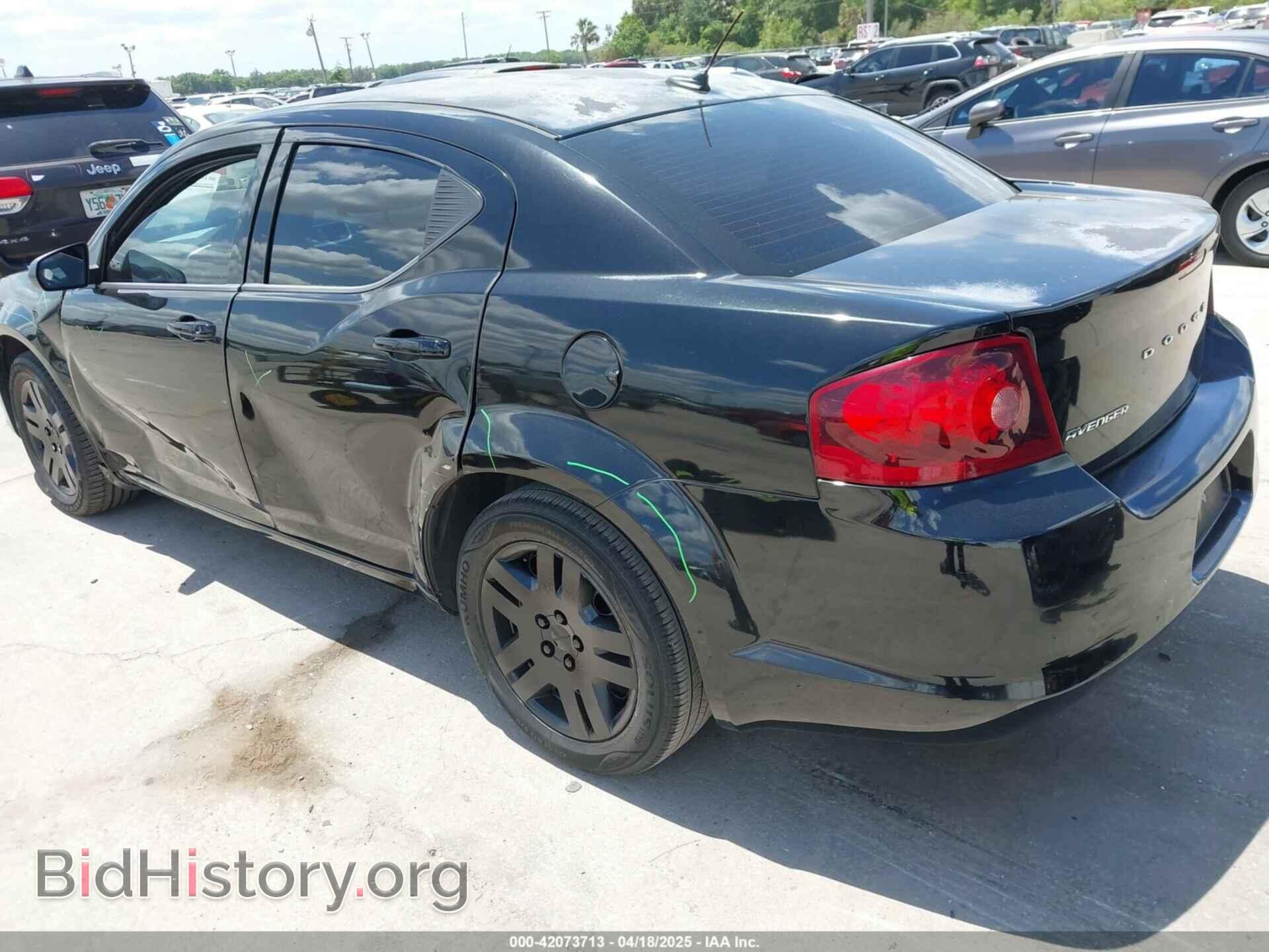 2014 DODGE AVENGER - VIN: 1C3CDZAB4EN233562 - Photo 3