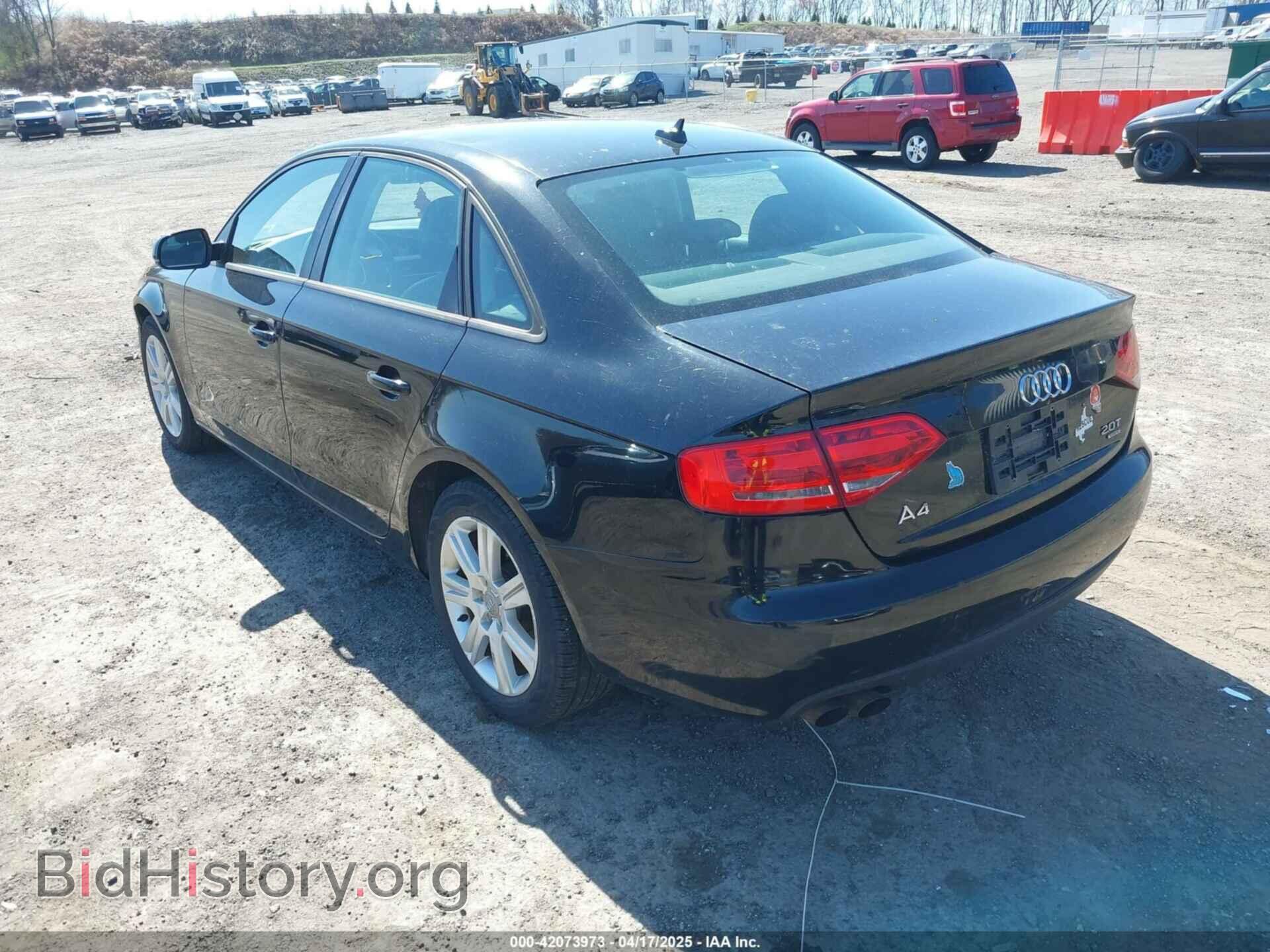 2011 AUDI A4 - VIN: WAUBFAFL9BA086398 - Фото 3