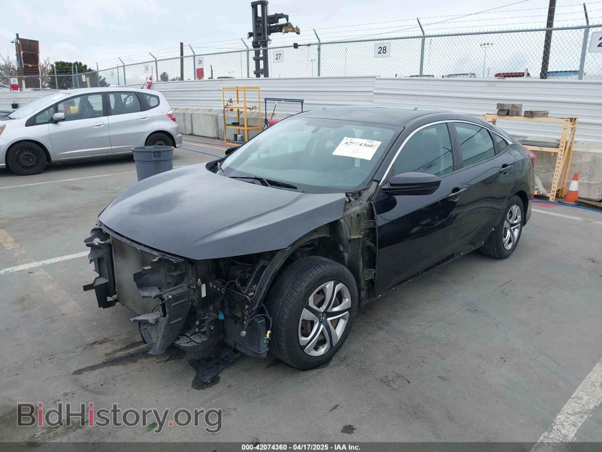 2016 HONDA CIVIC - VIN: 2HGFC2F51GH525205 - Фото 2