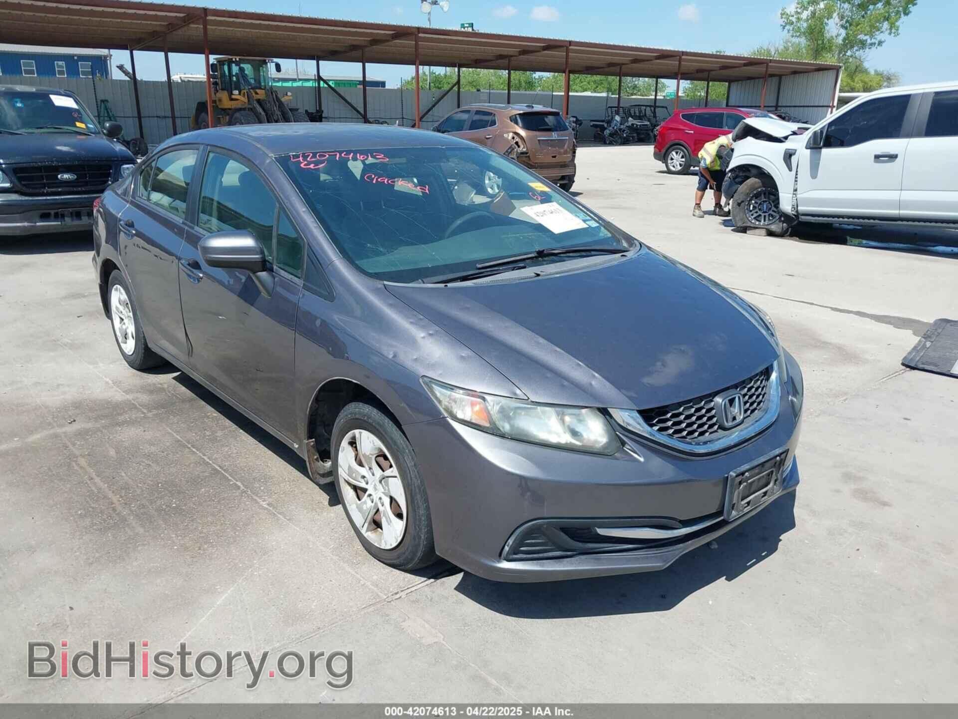 Фотография 19XFB2F53EE043488 - HONDA CIVIC 2014