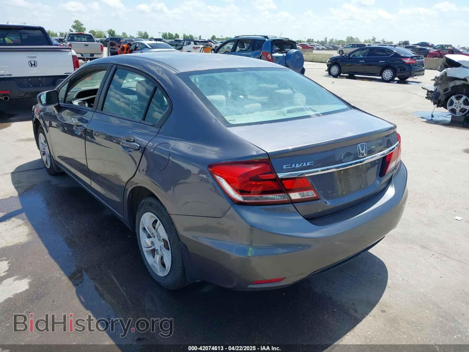 2014 HONDA CIVIC - VIN: 19XFB2F53EE043488 - Фото 3