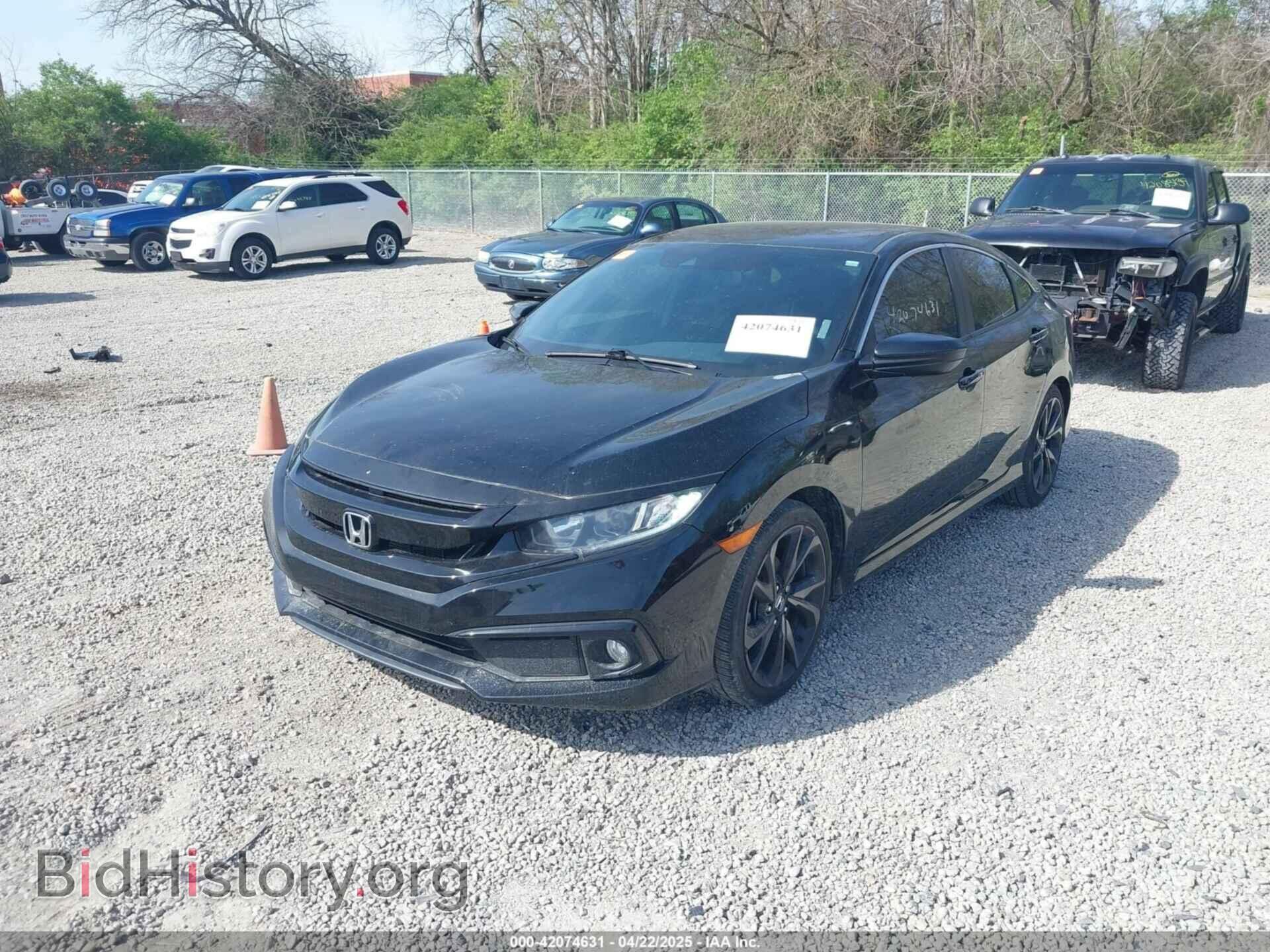 2019 HONDA CIVIC - VIN: 19XFC2F86KE045495 - Фото 2