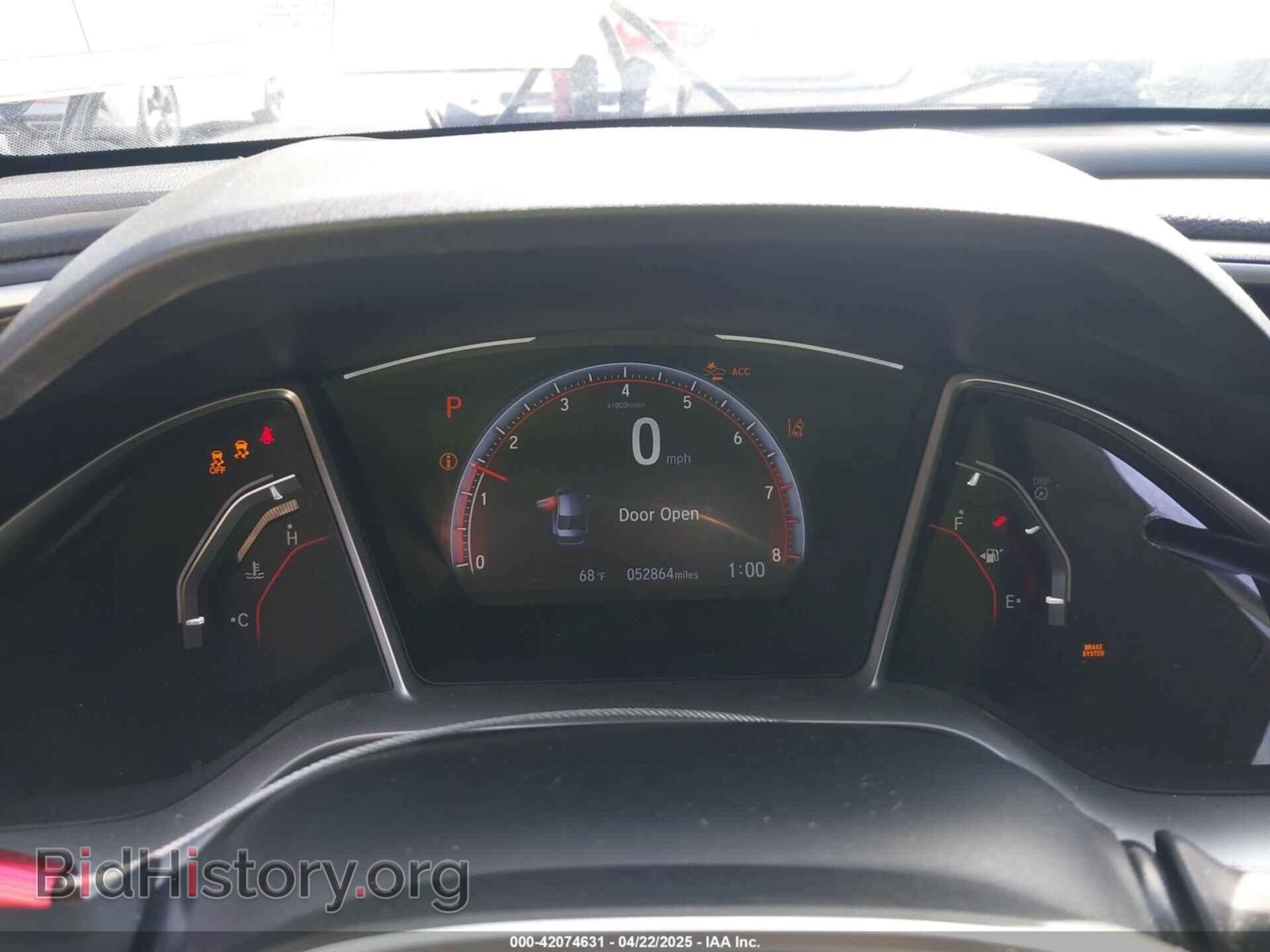 2019 HONDA CIVIC - VIN: 19XFC2F86KE045495 - Фото 7