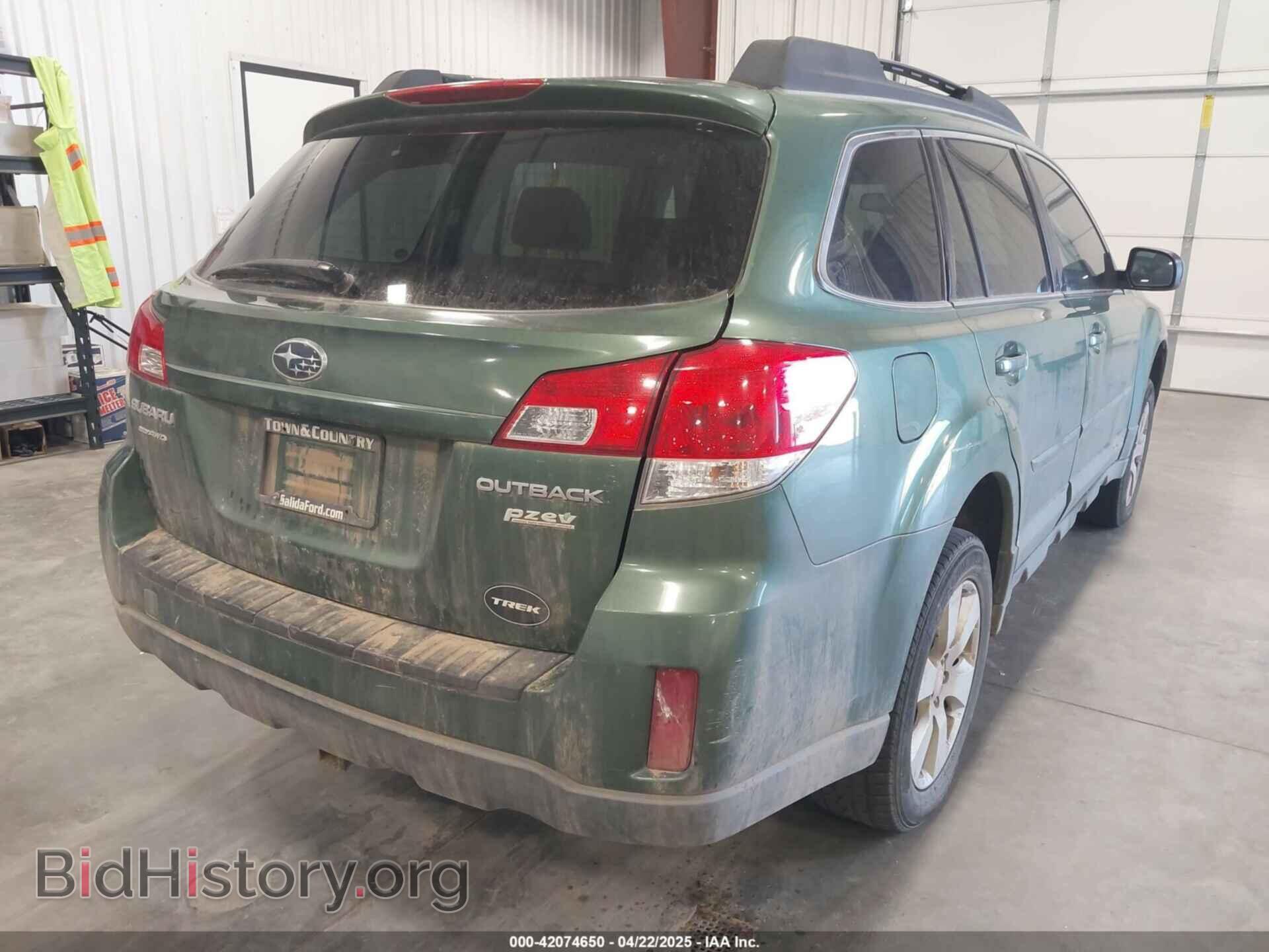 2011 SUBARU OUTBACK - VIN: 4S4BRBCC0B3395990 - Фото 4