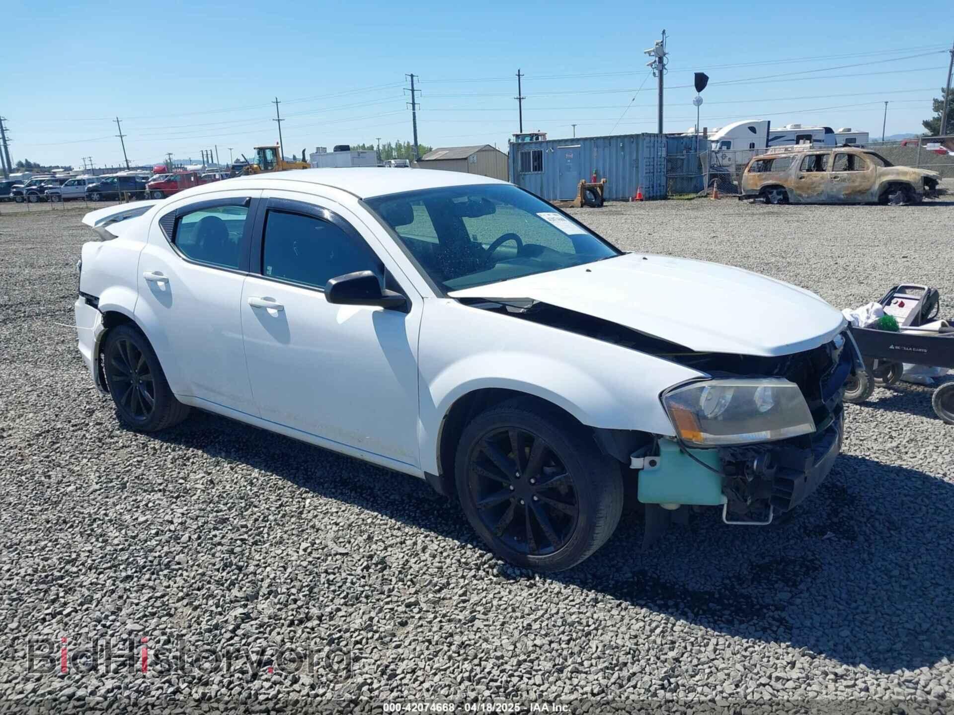 Photo 1C3CDZAB6EN180637 - DODGE AVENGER 2014