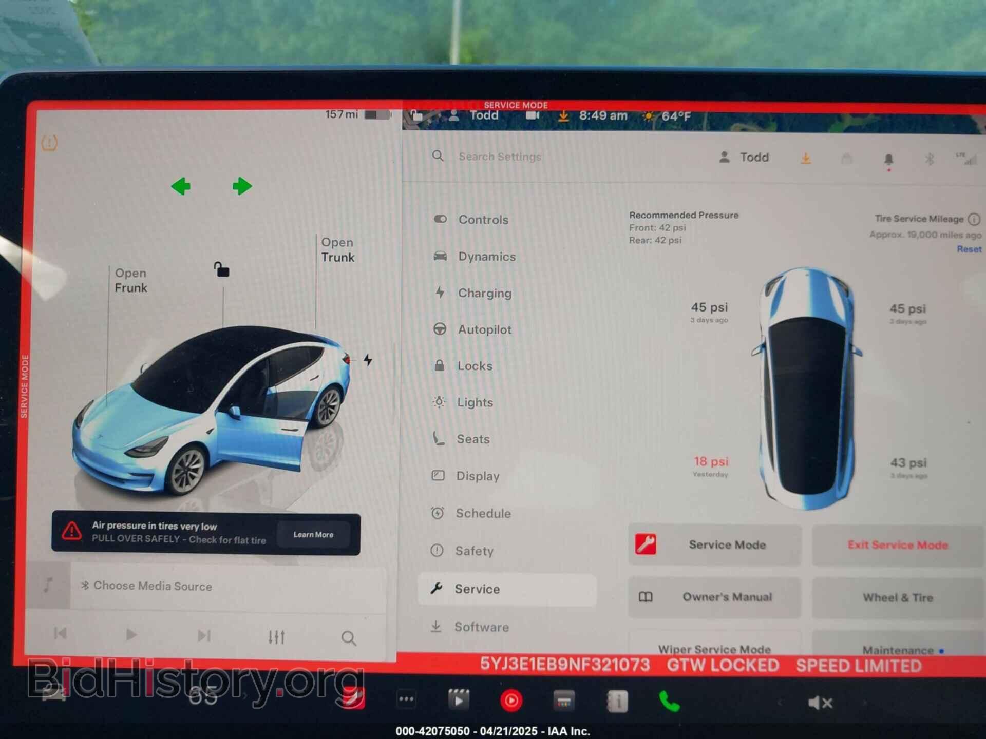 2022 TESLA MODEL 3 - VIN: 5YJ3E1EB9NF321073 - Фото 17