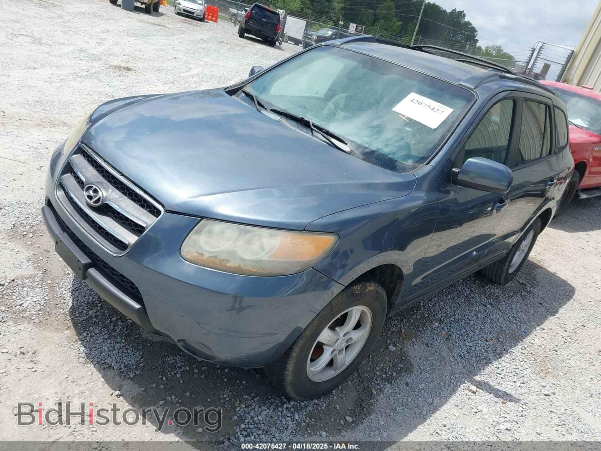 2007 HYUNDAI SANTA FE - VIN: 5NMSG13D27H117792 - Фото 2