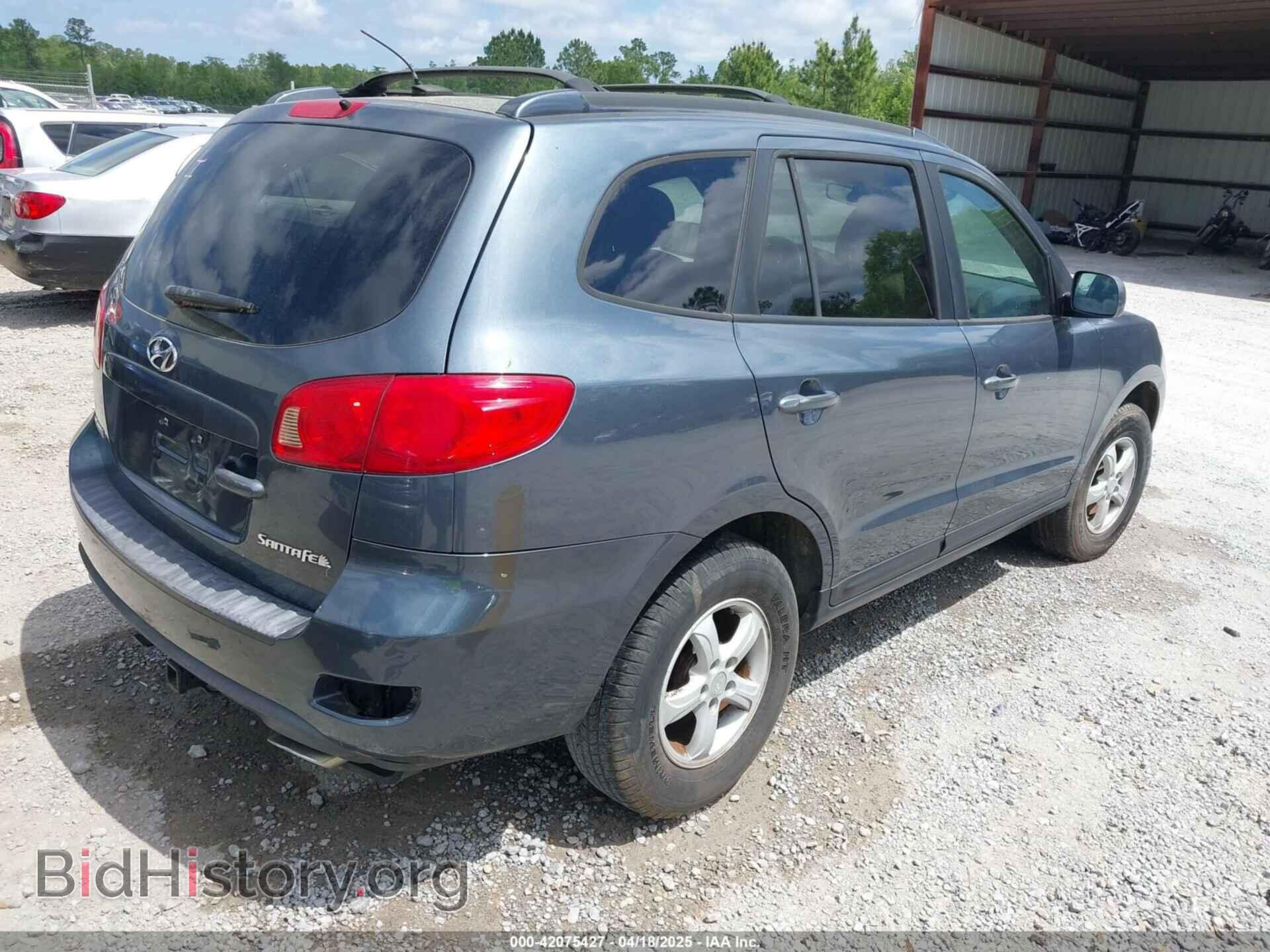 2007 HYUNDAI SANTA FE - VIN: 5NMSG13D27H117792 - Фото 4