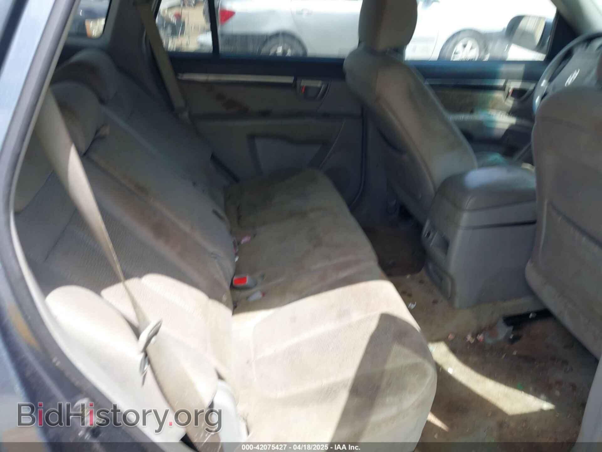 2007 HYUNDAI SANTA FE - VIN: 5NMSG13D27H117792 - Фото 8