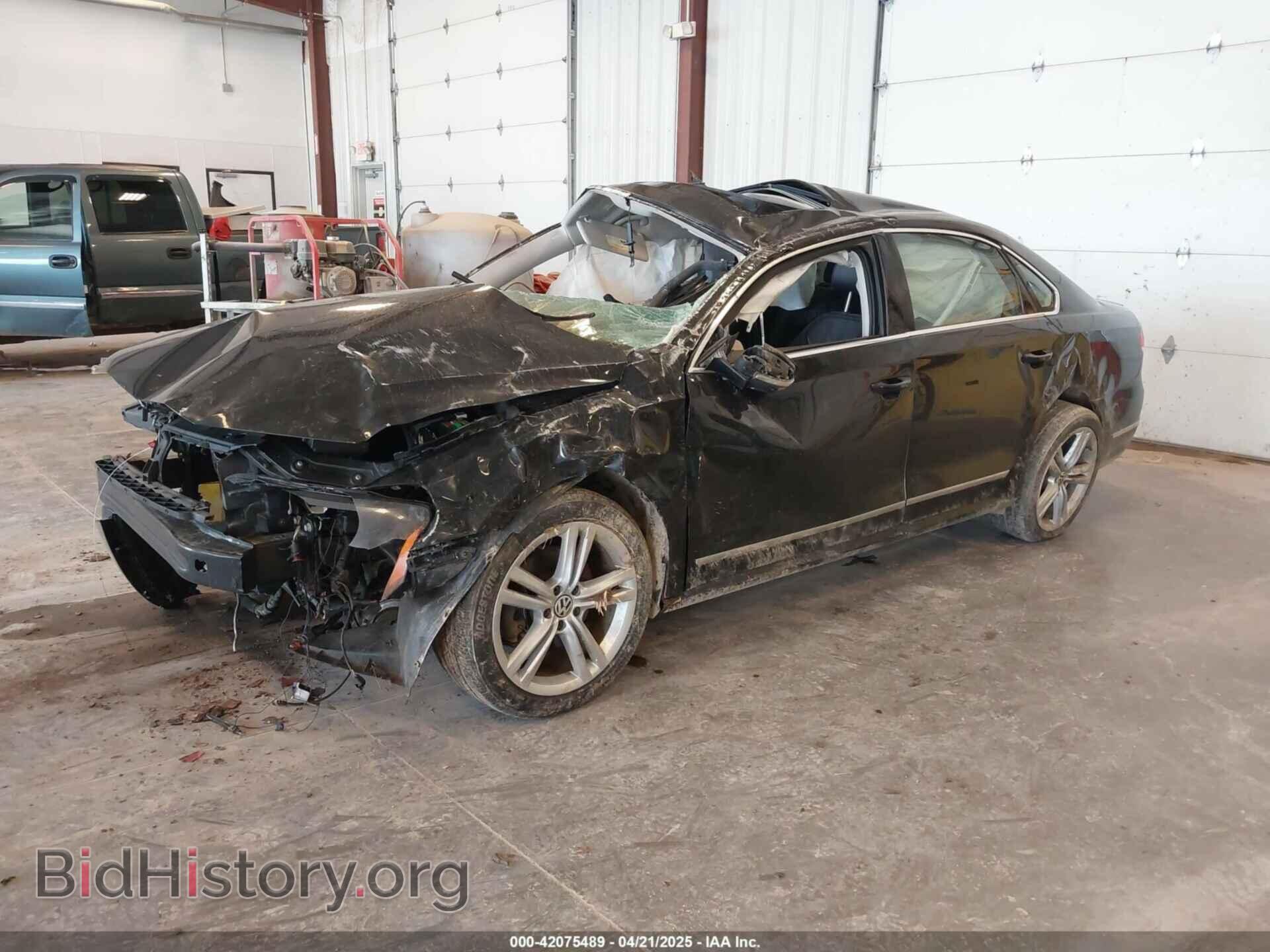 2014 VOLKSWAGEN PASSAT - VIN: 1VWCS7A37EC007636 - Фото 2