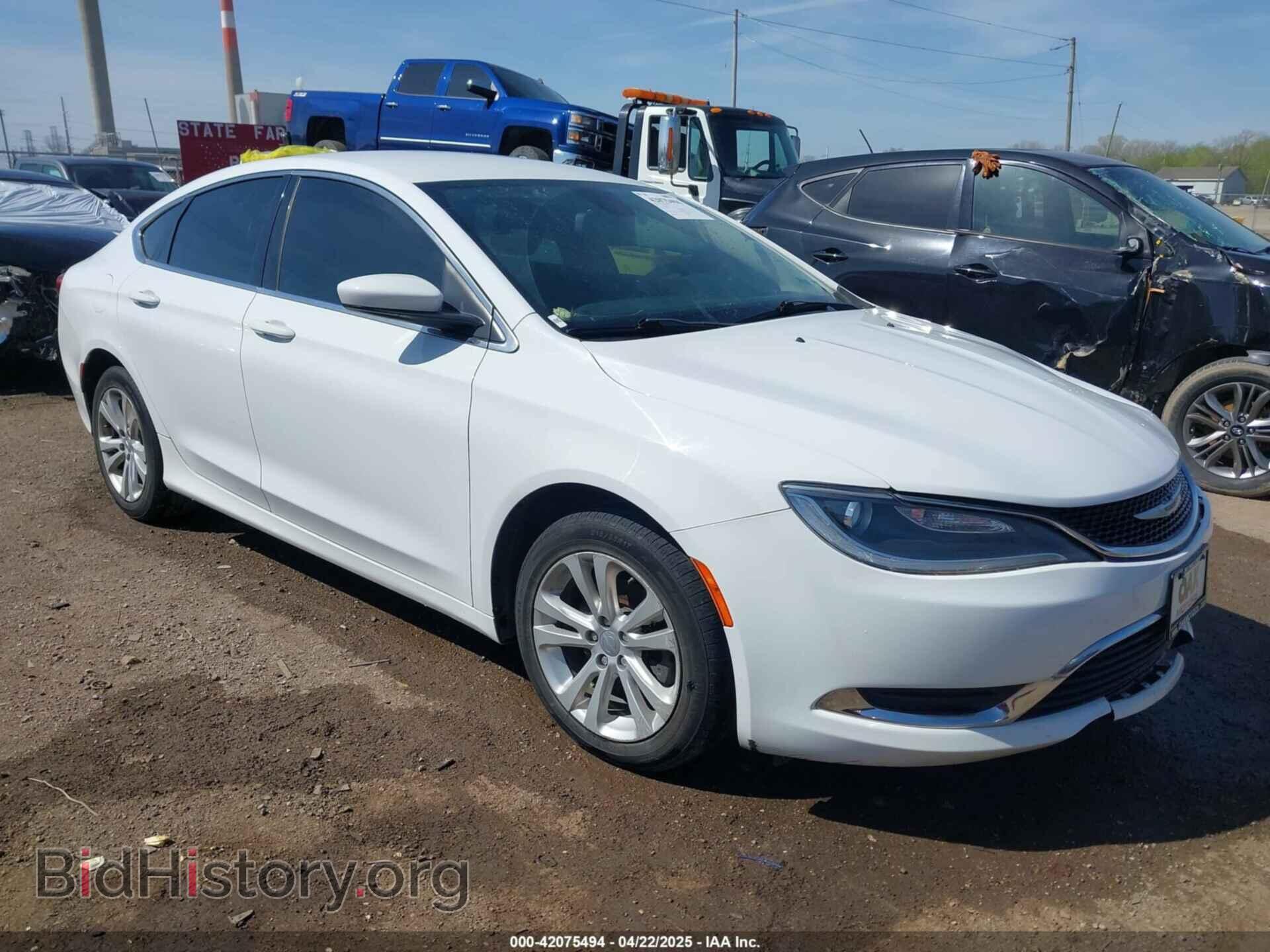 Фотография 1C3CCCAB8GN109121 - CHRYSLER 200 2016