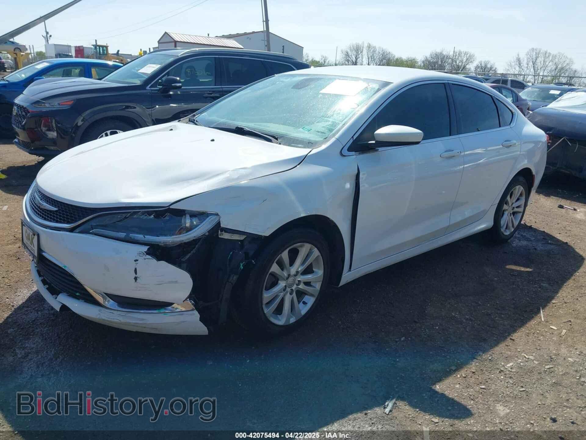 2016 CHRYSLER 200 - VIN: 1C3CCCAB8GN109121 - Фото 2