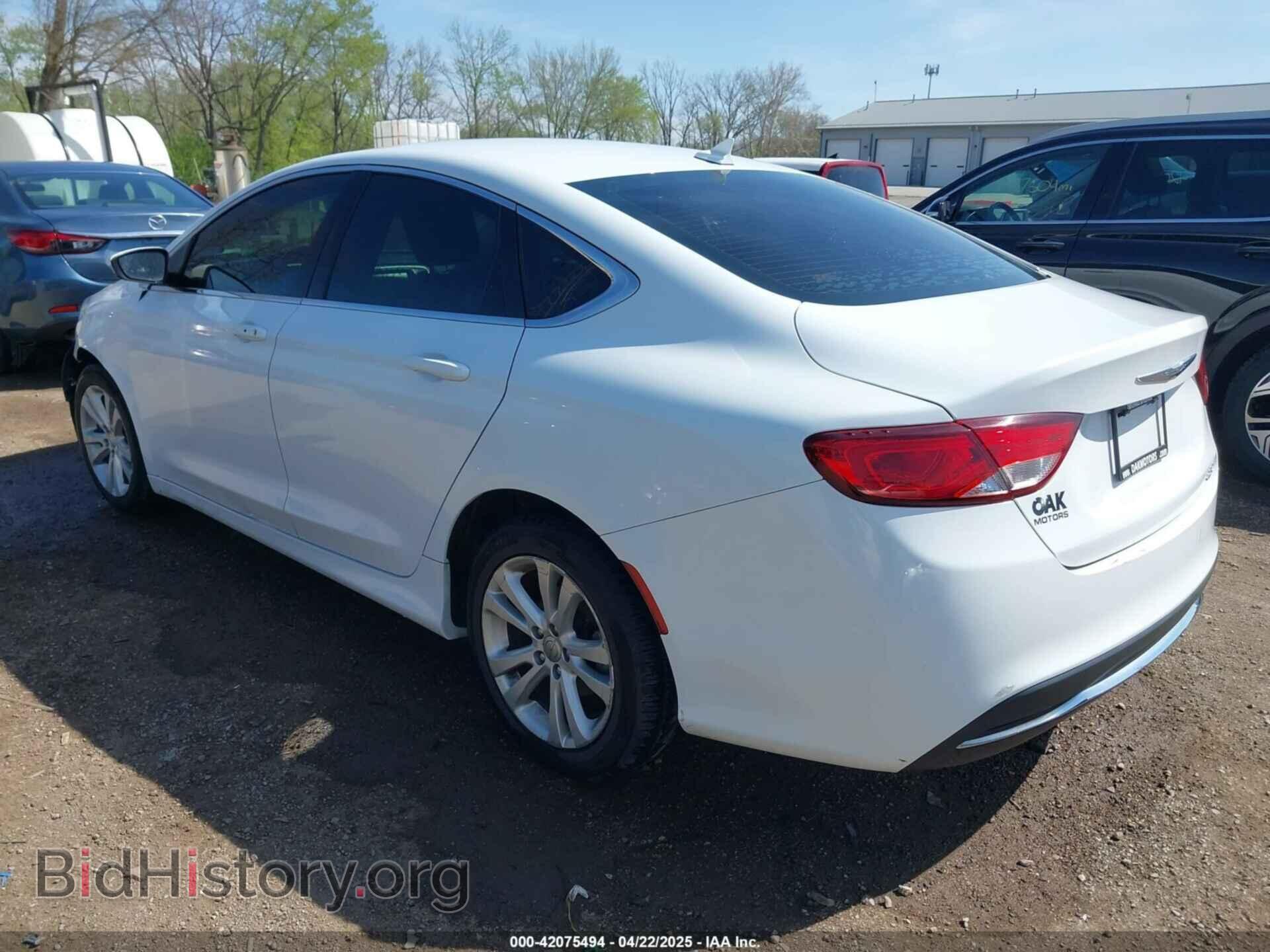 2016 CHRYSLER 200 - VIN: 1C3CCCAB8GN109121 - Фото 3