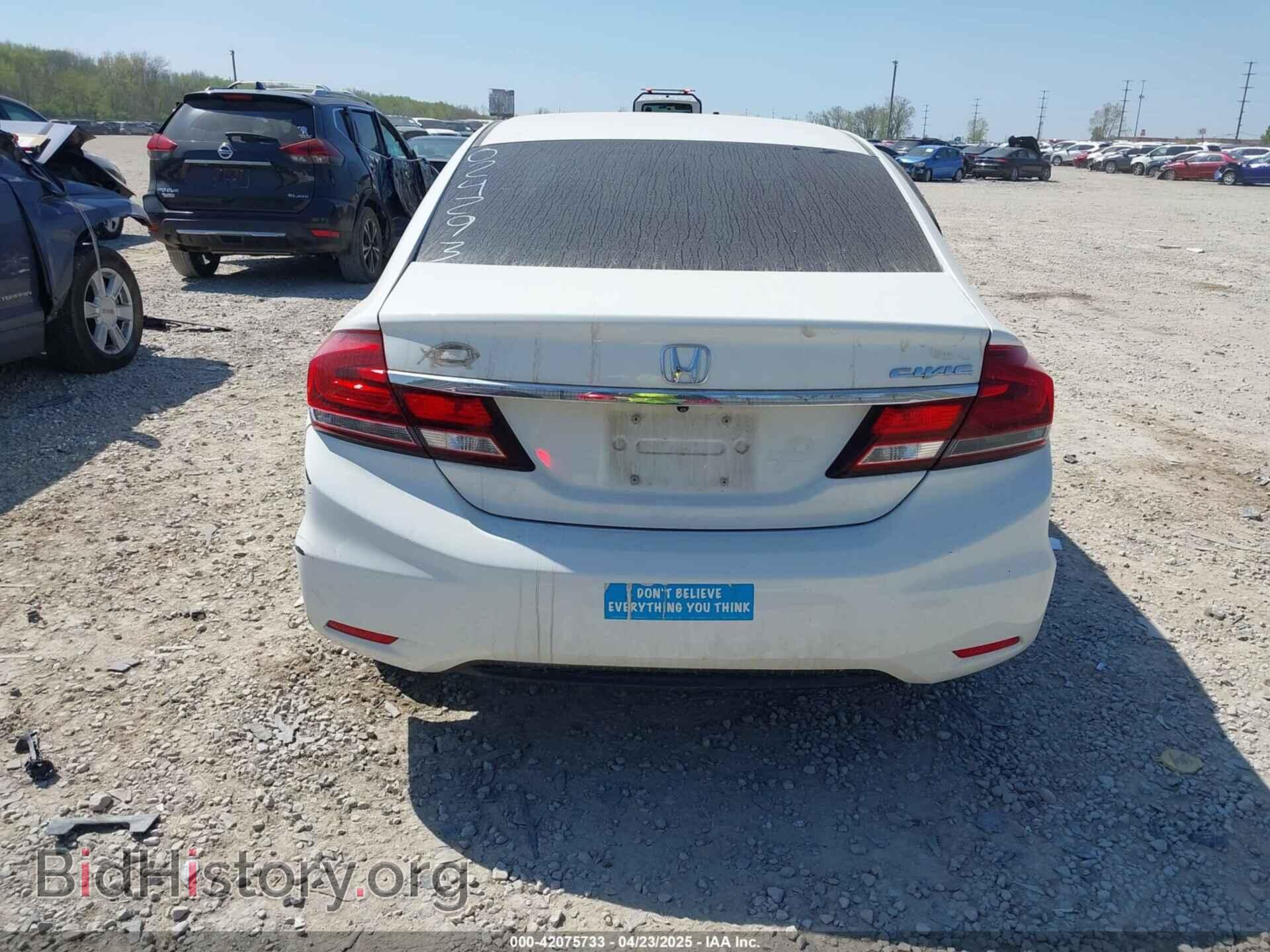 2013 HONDA CIVIC - VIN: 19XFB2F55DE024293 - Фото 16