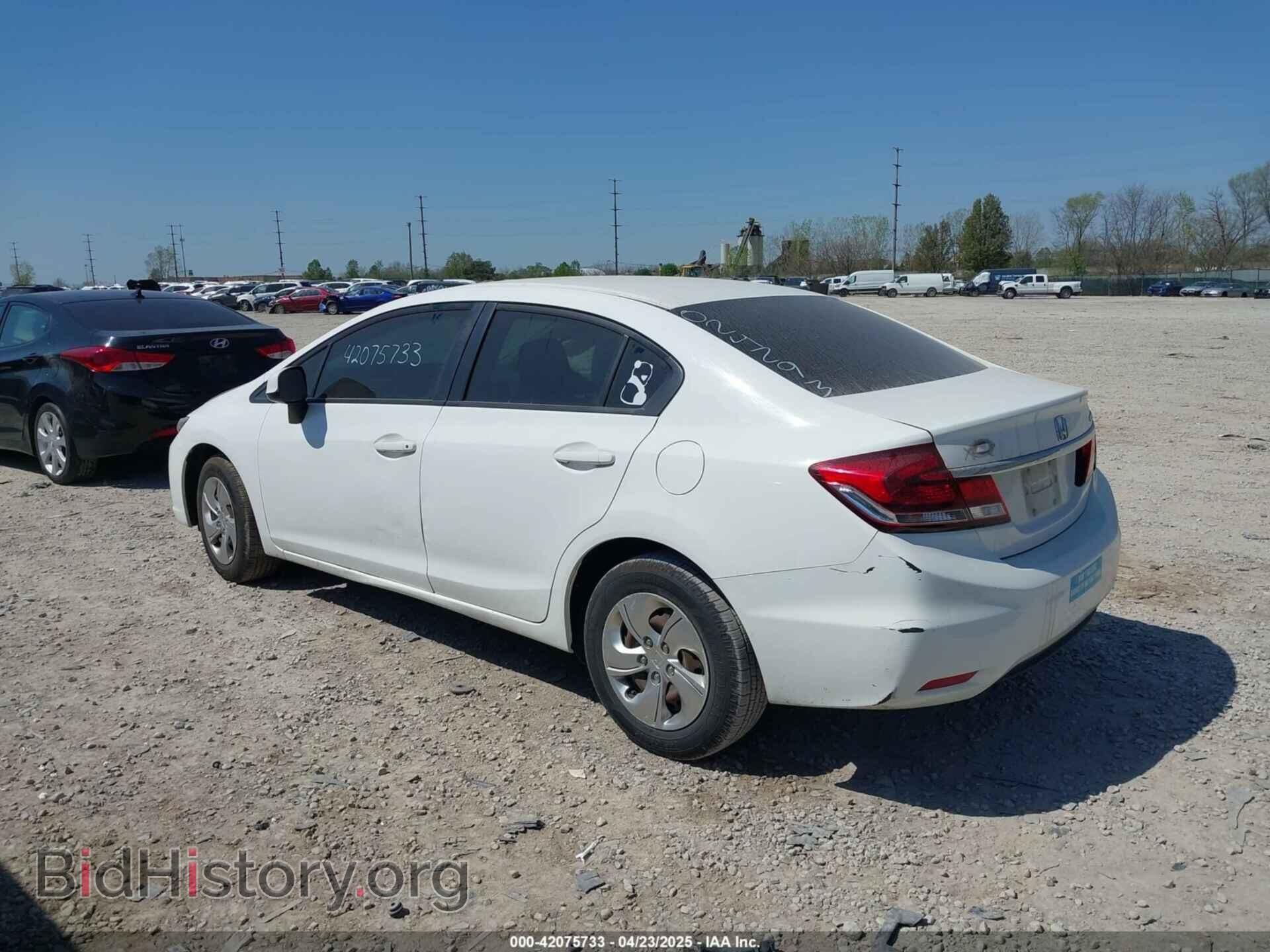 2013 HONDA CIVIC - VIN: 19XFB2F55DE024293 - Фото 3