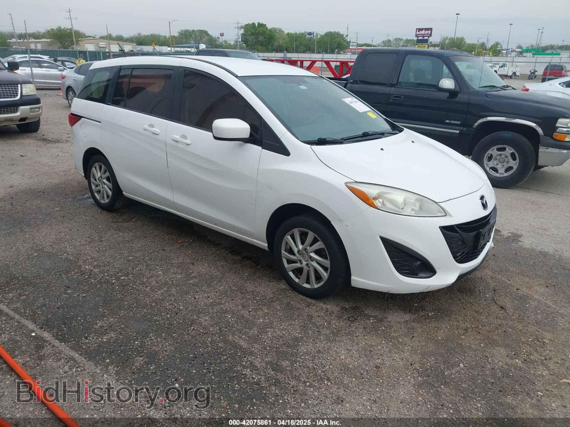 Photo JM1CW2BL9C0119197 - MAZDA MAZDA5 2012