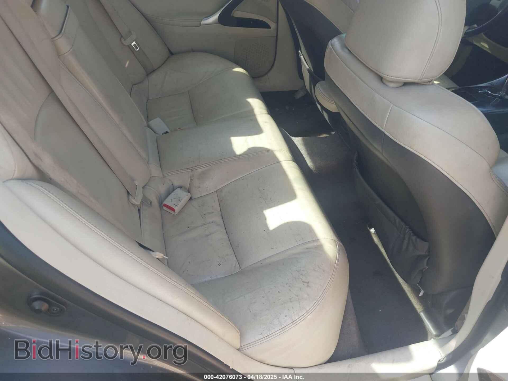 2012 LEXUS IS 250 - VIN: JTHBF5C21C5168978 - Photo 8
